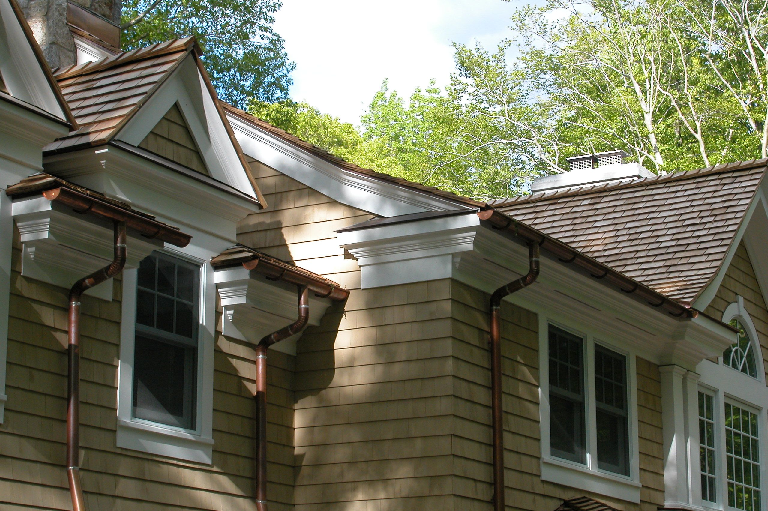 Gutters roofing by L&M Roofing