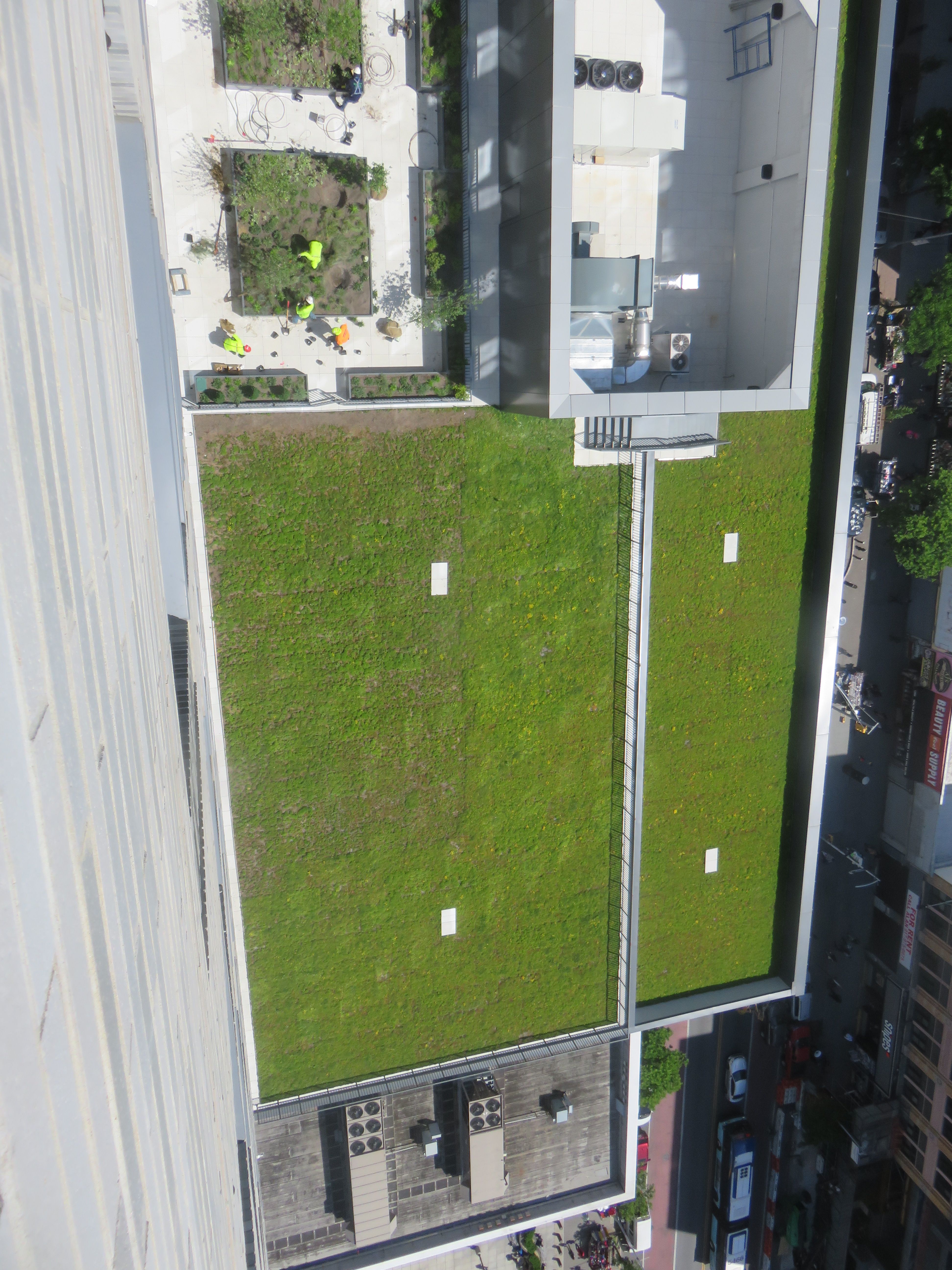 National Urban League green roof by L&M Roofing