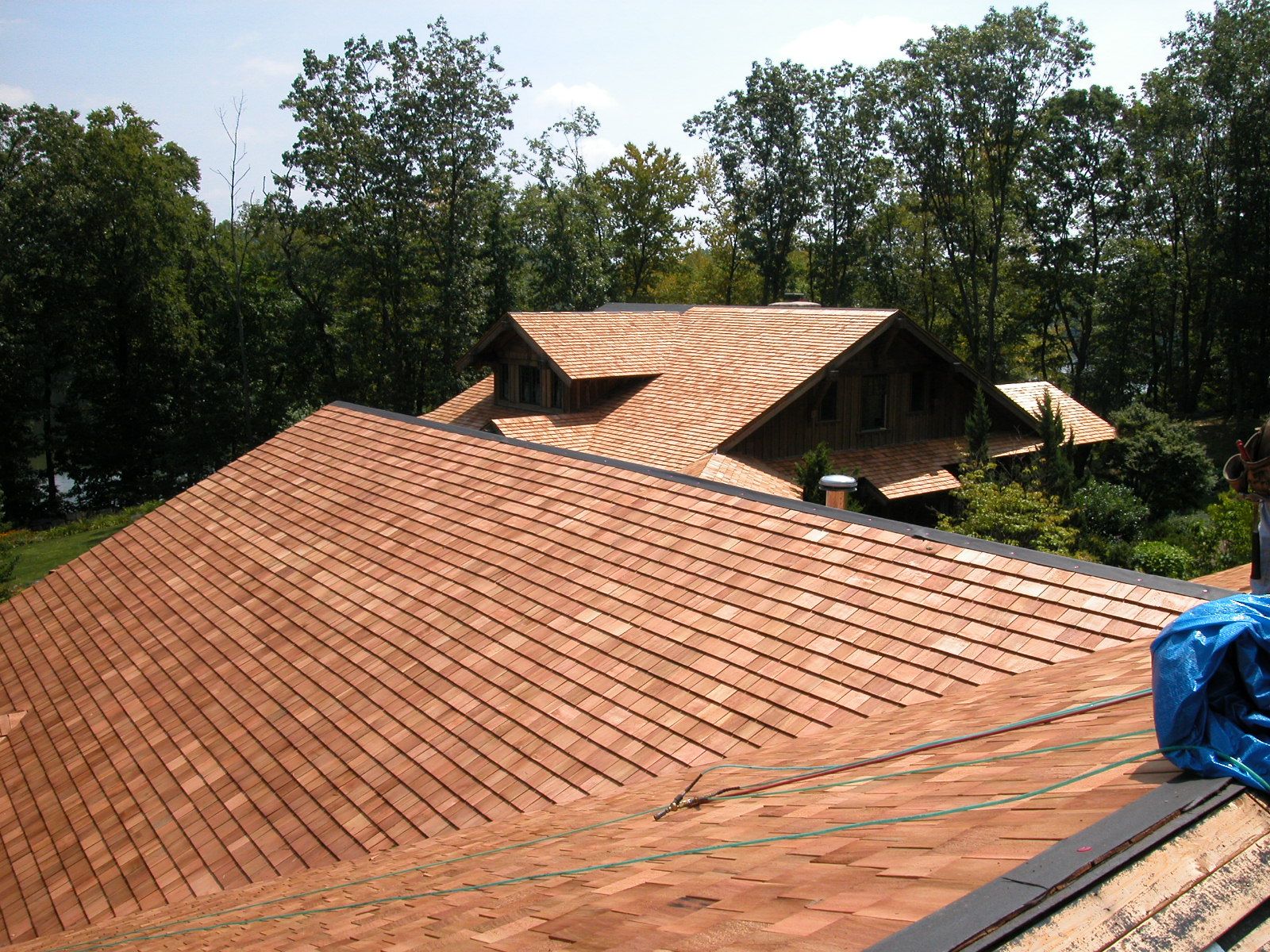 Cedar Roofing roofing by L&M Roofing