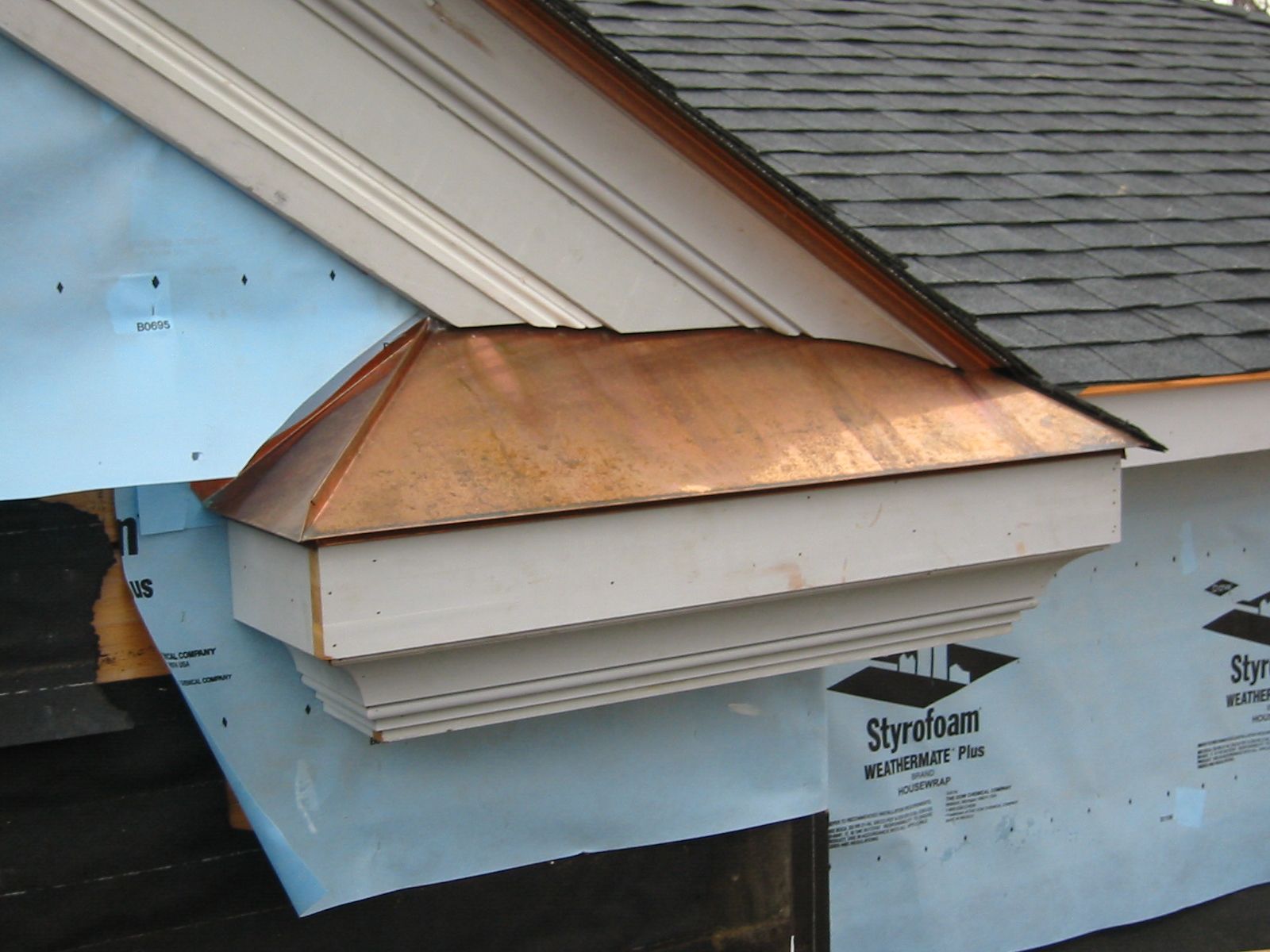 Copper Work roofing by L&M Roofing