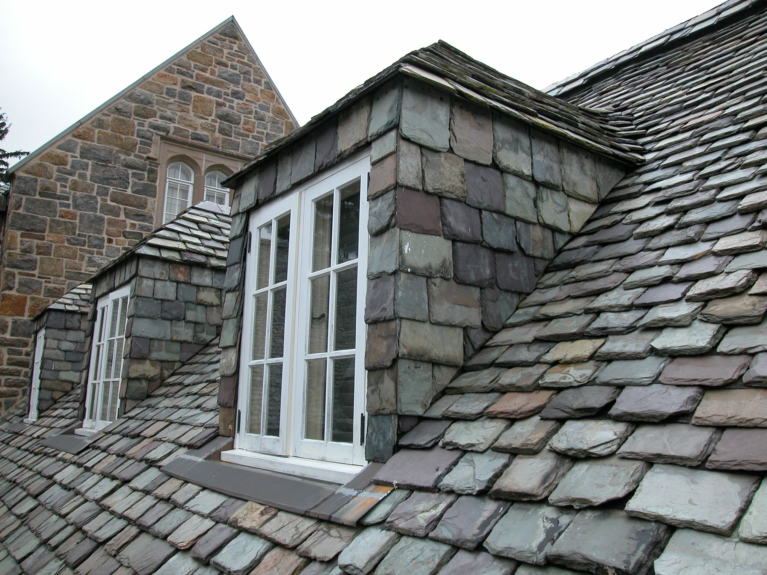 Slate Roofing roofing by L&M Roofing