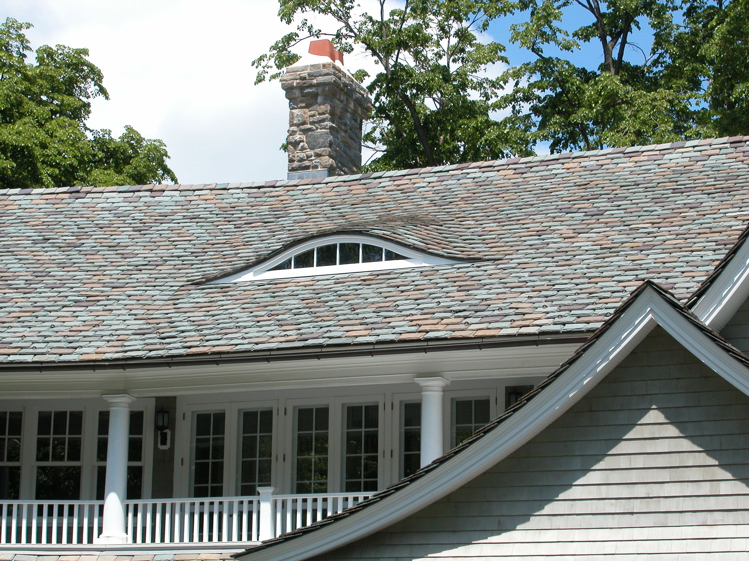Slate Roofing roofing by L&M Roofing
