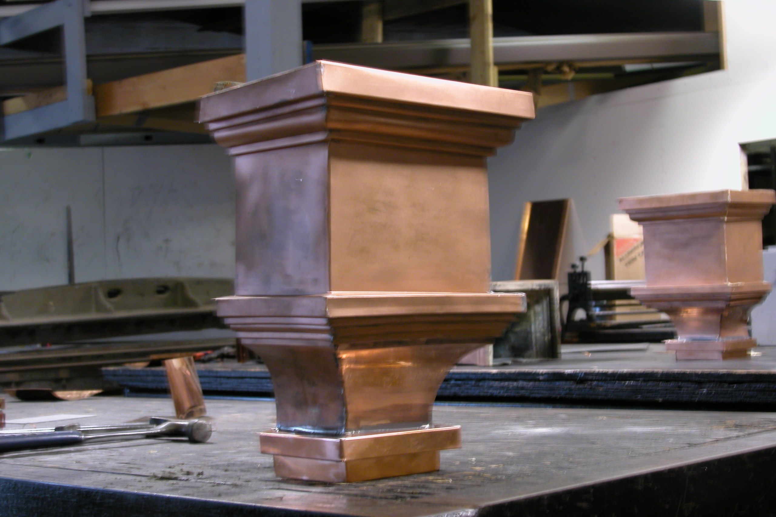 Copper Work roofing by L&M Roofing