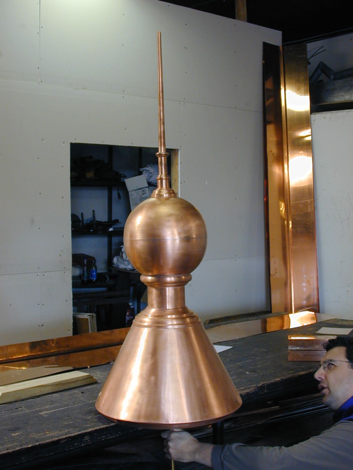Copper Work roofing by L&M Roofing