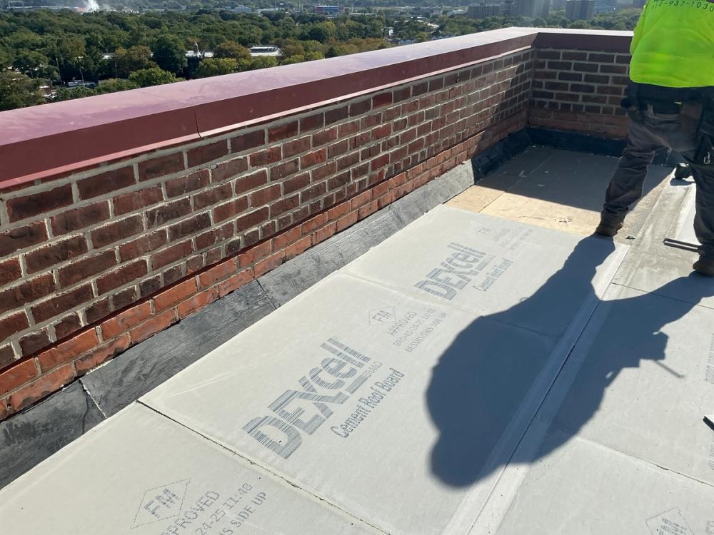 Completed Roofing System
