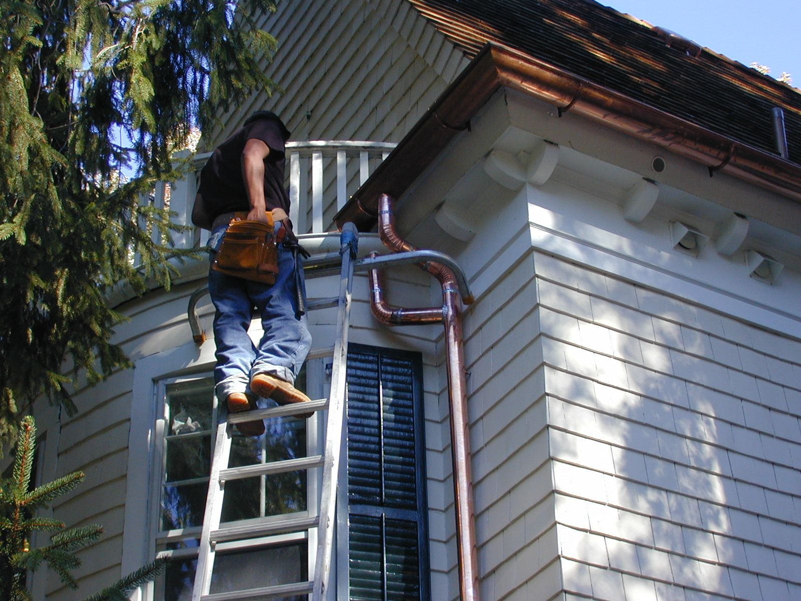 Gutters roofing by L&M Roofing