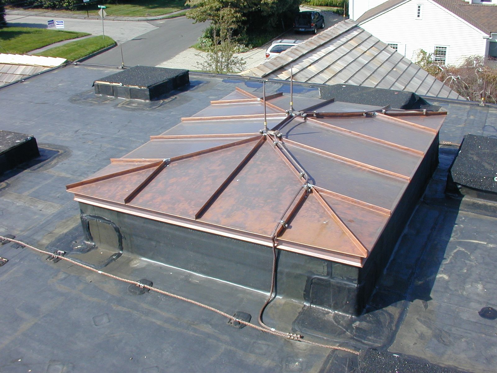 Metal Roof roofing by L&M Roofing