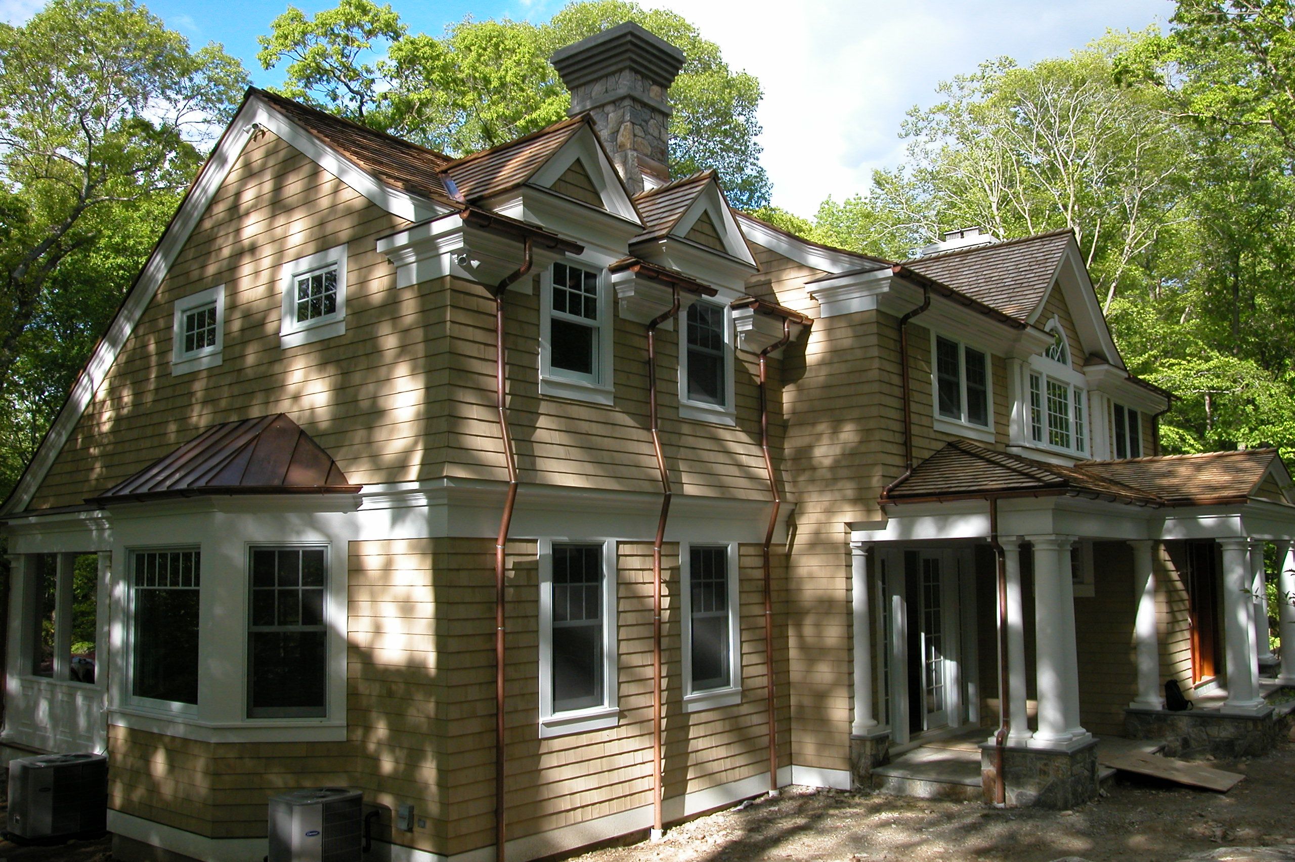 Gutters roofing by L&M Roofing