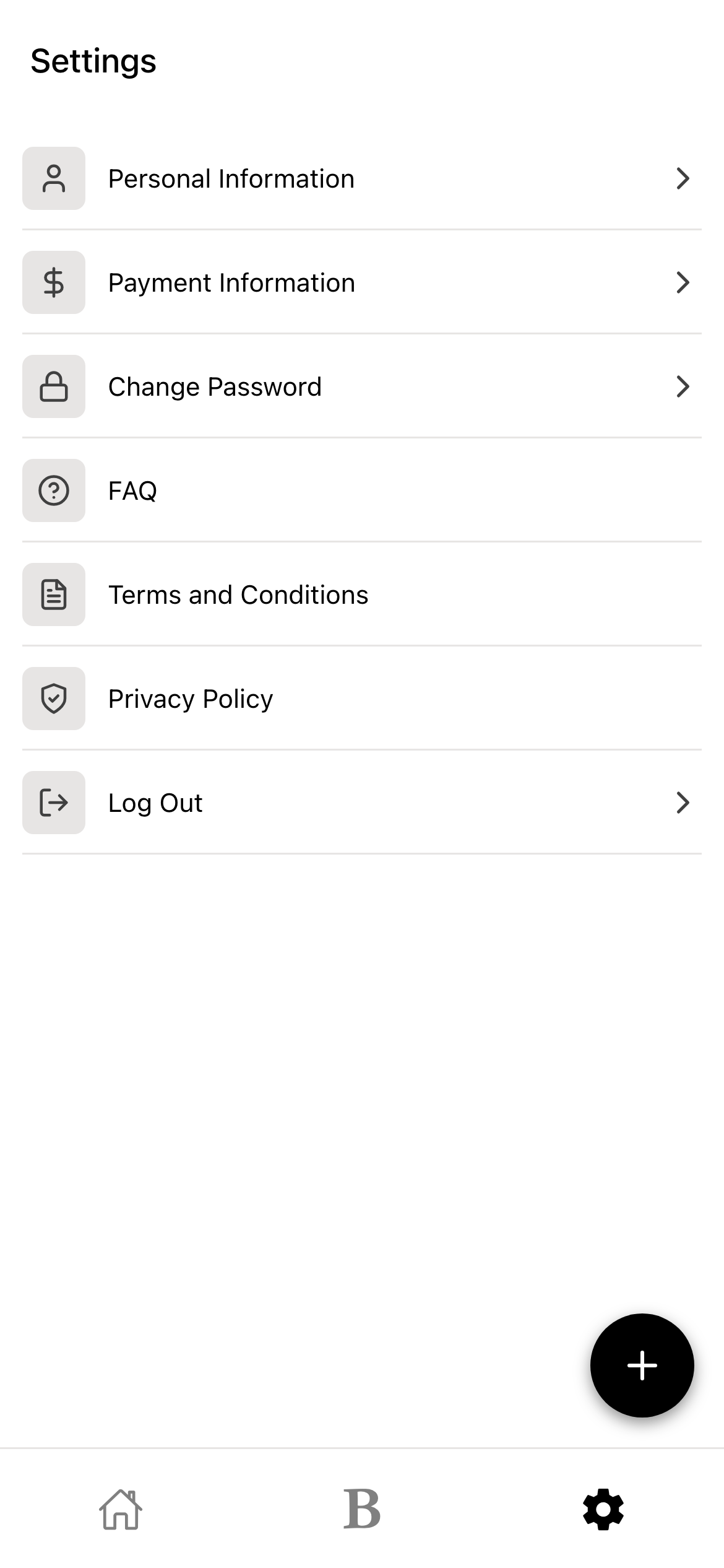 settings
