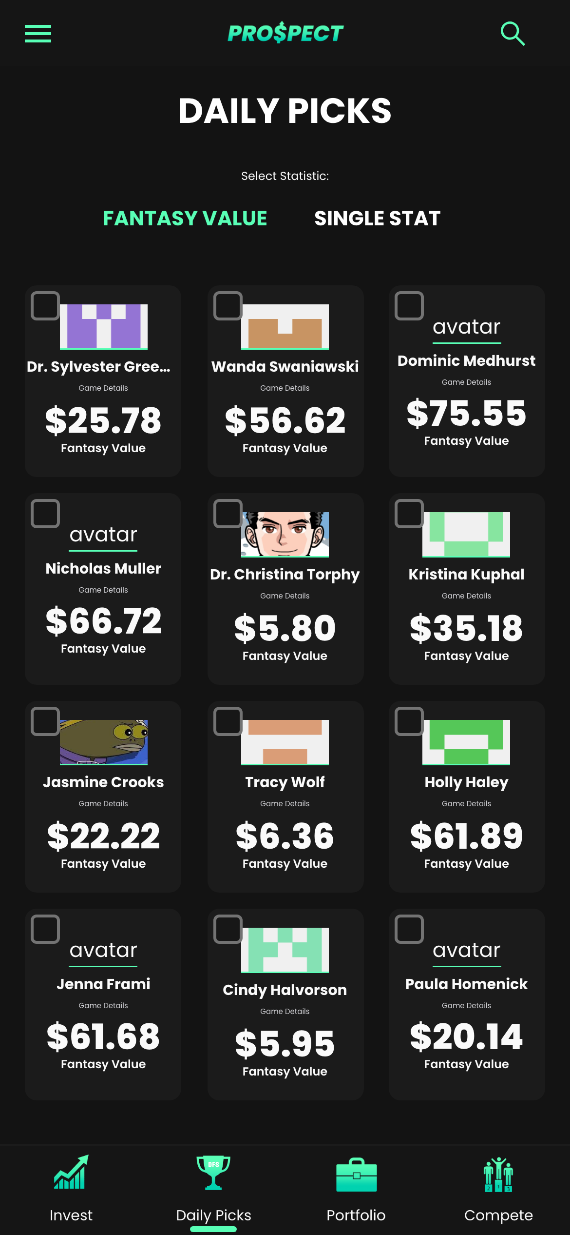 daily picks