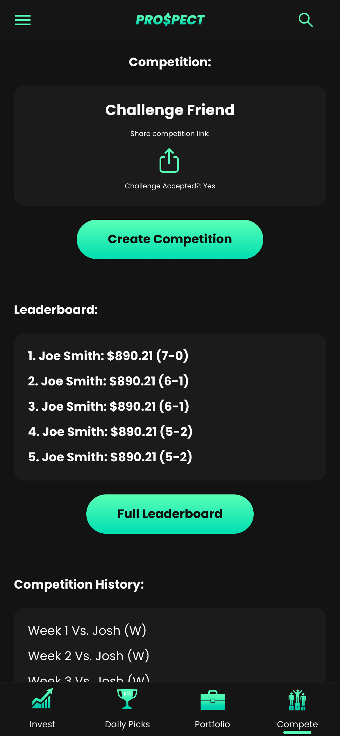 compete
