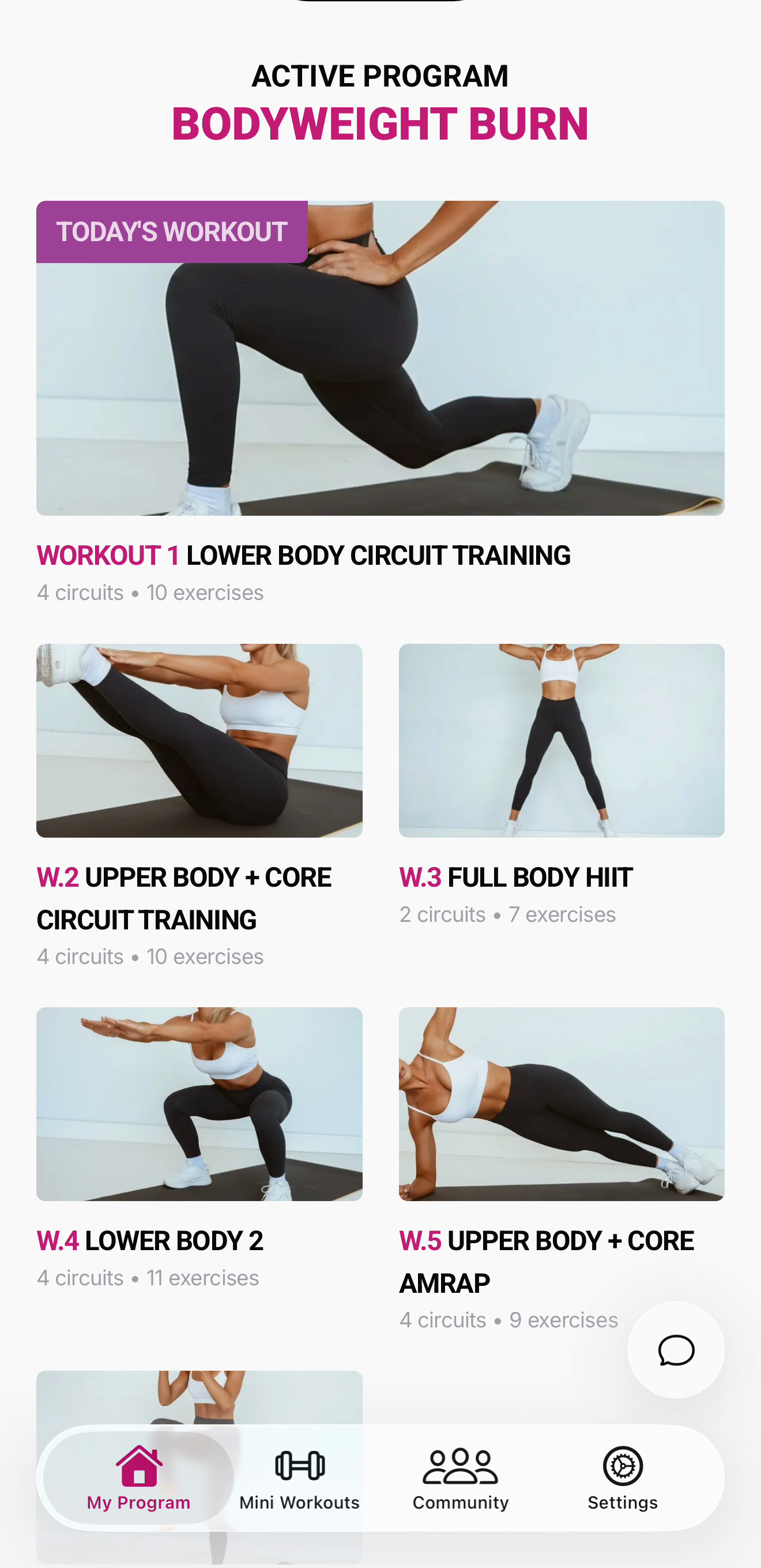active program