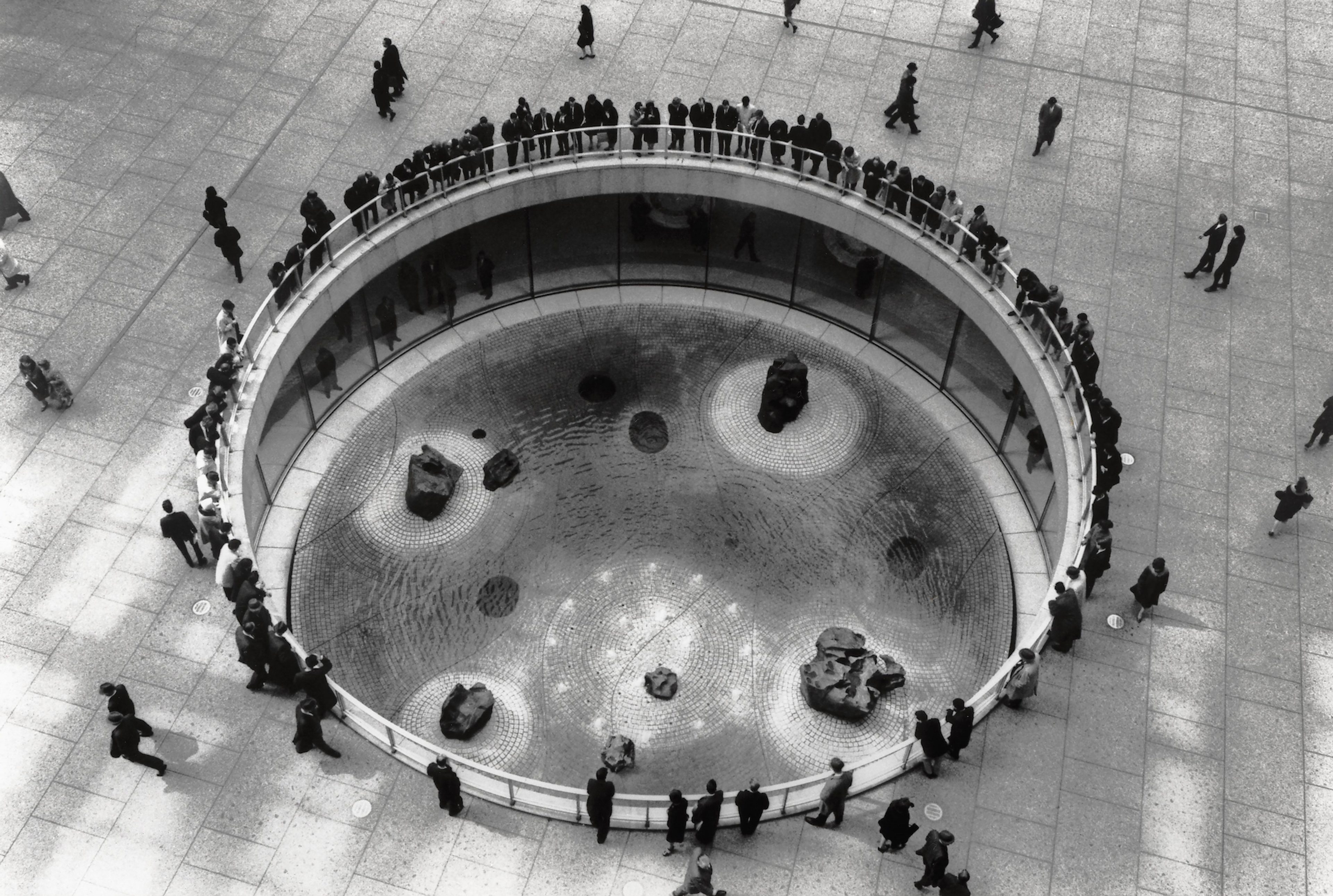 Element Study Model for Sunken Garden for Chase Manhattan Bank Plaza