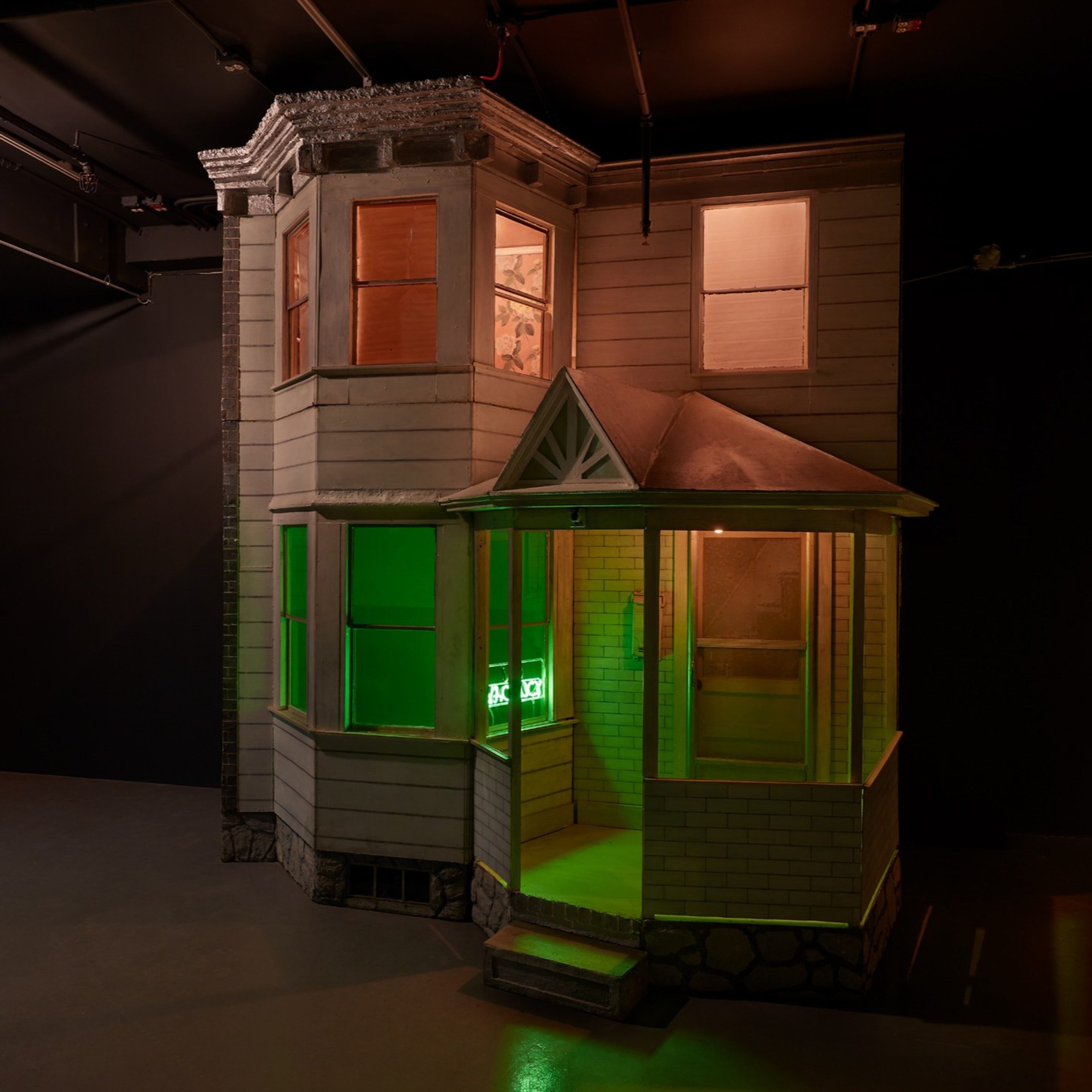Two Stories with Porch (for Robert Cobuzio)