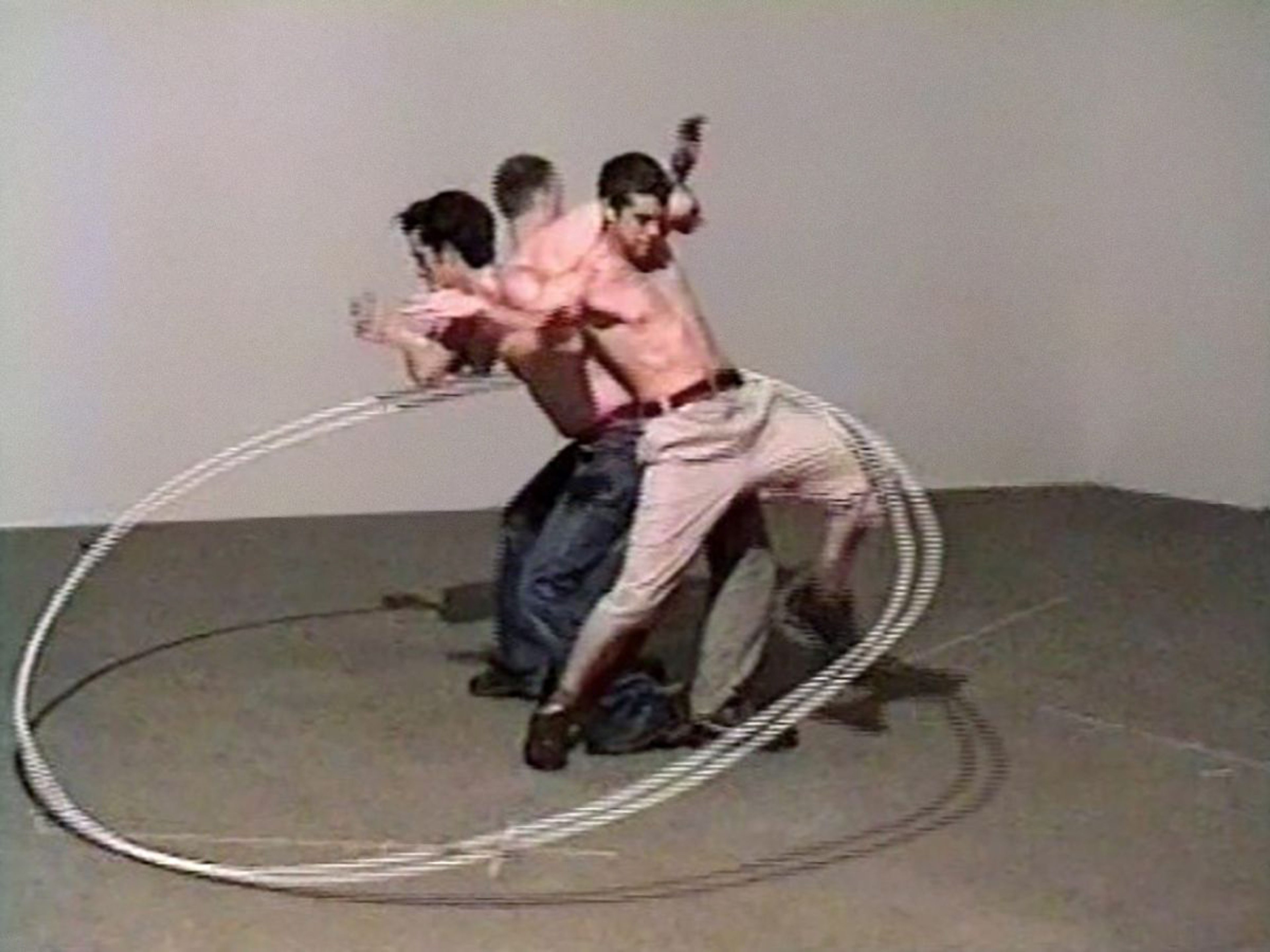 Three Men Hula