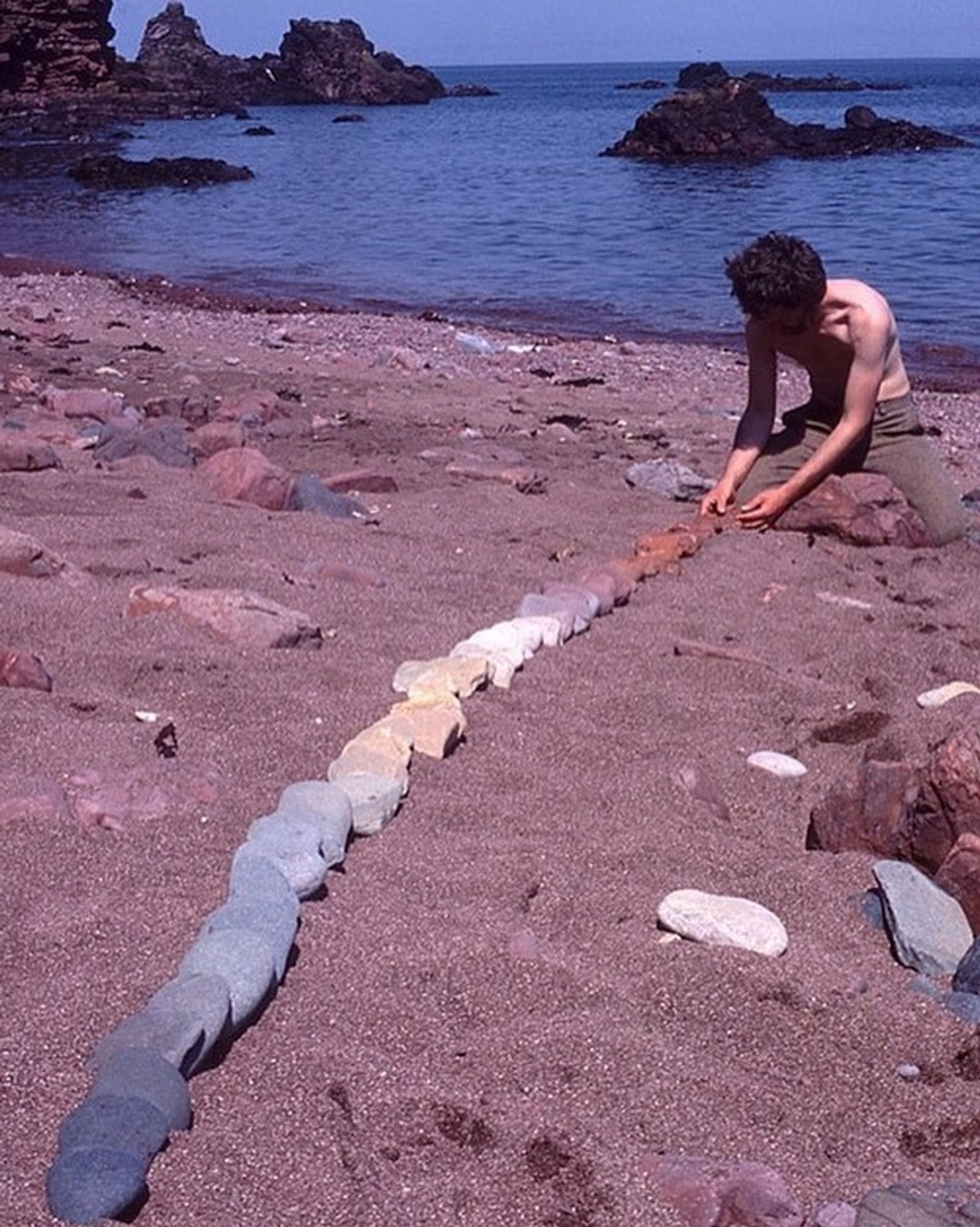 Line To Follow Colour In Stones