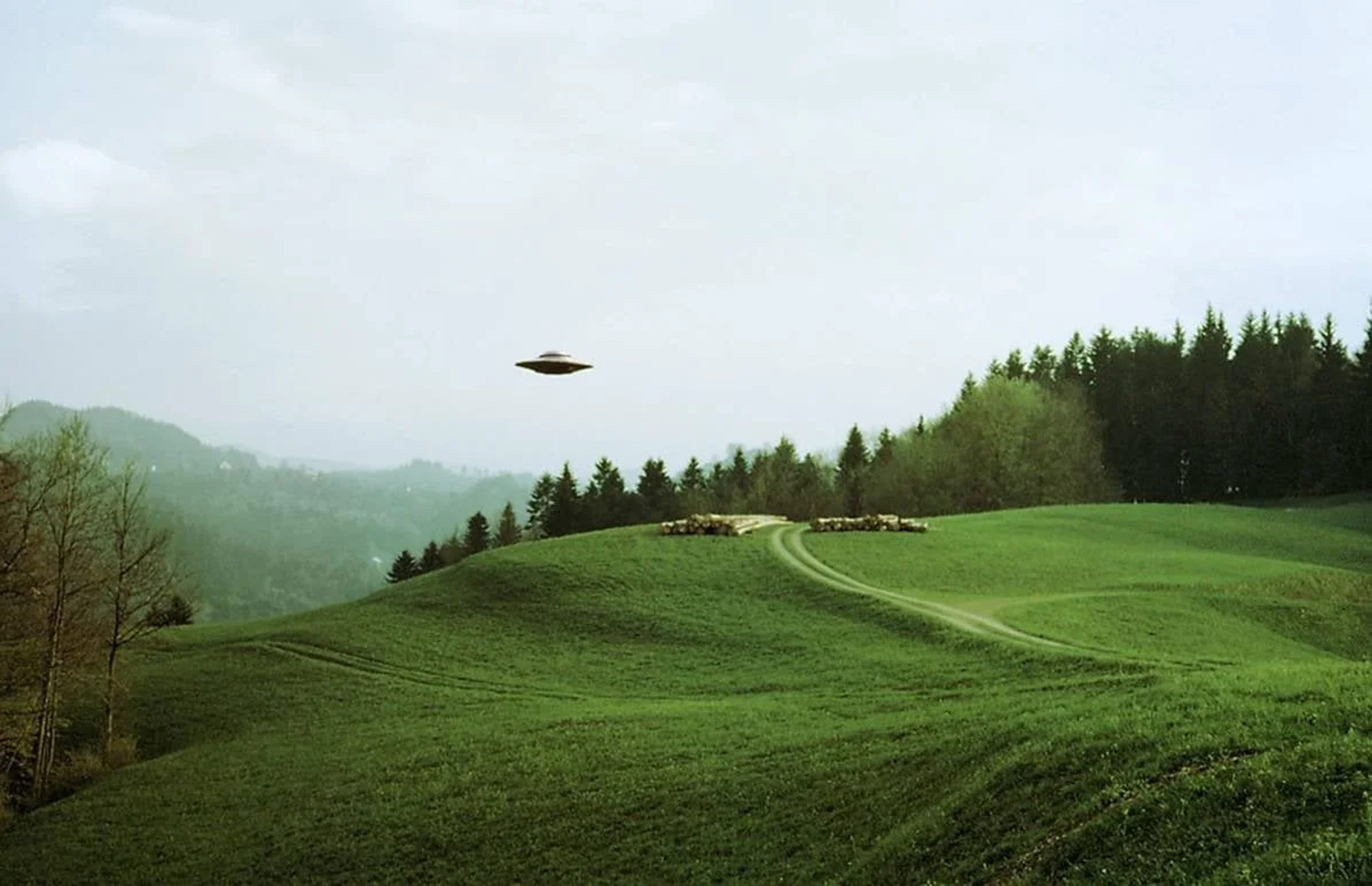 Photograph of a UFO