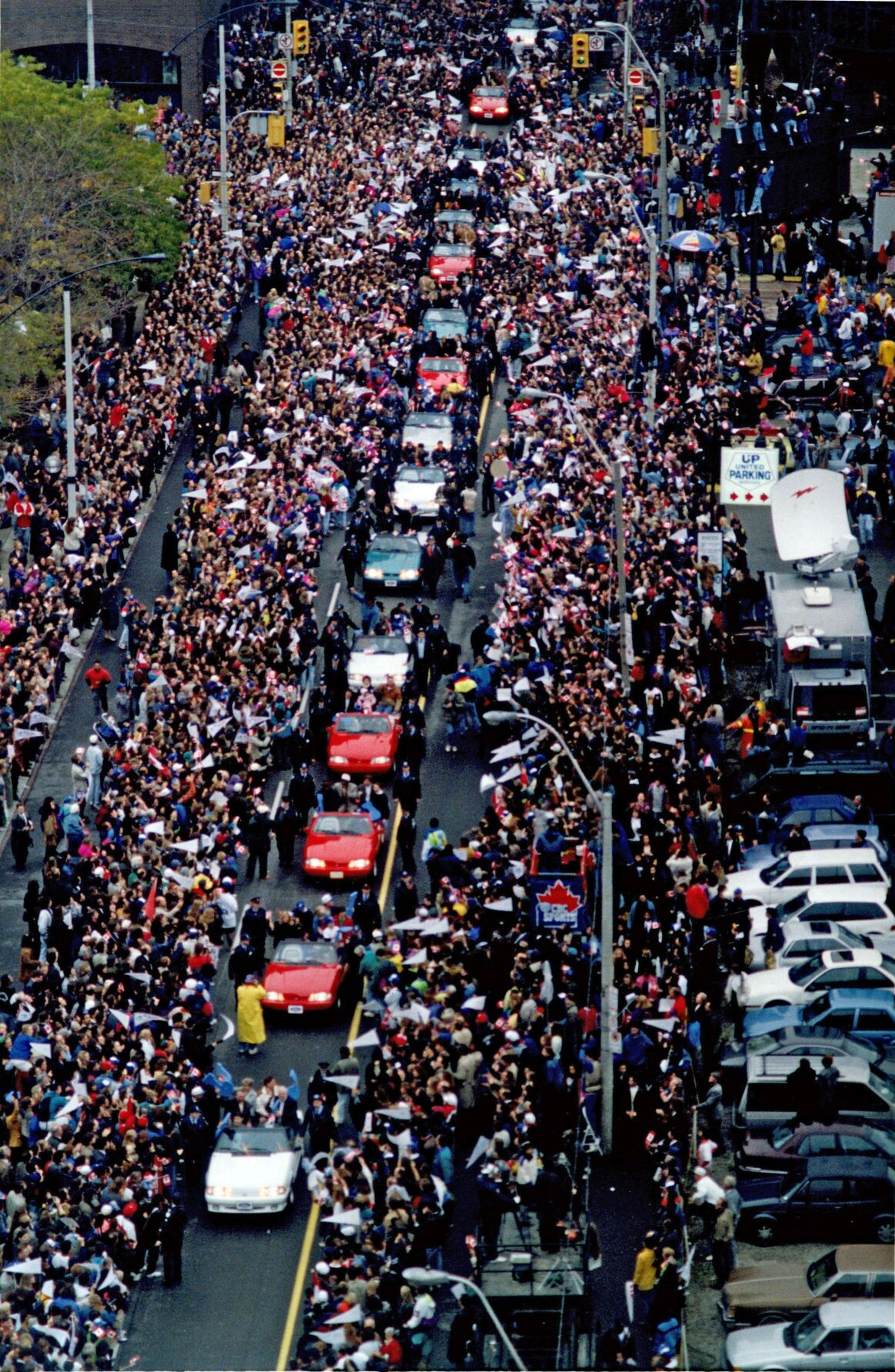 Celebrations for the Toronto Blue Jays 1992