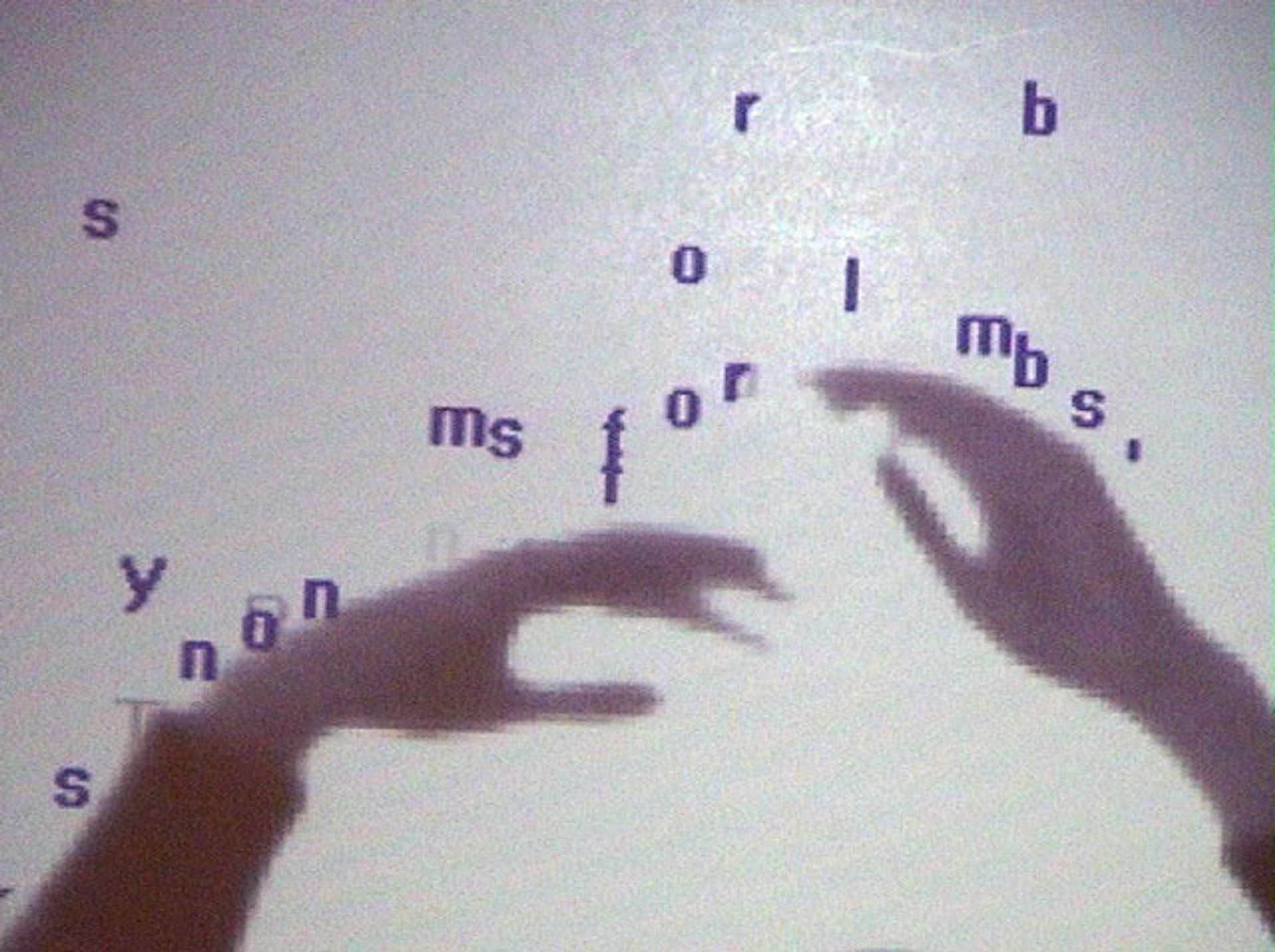 Text Rain