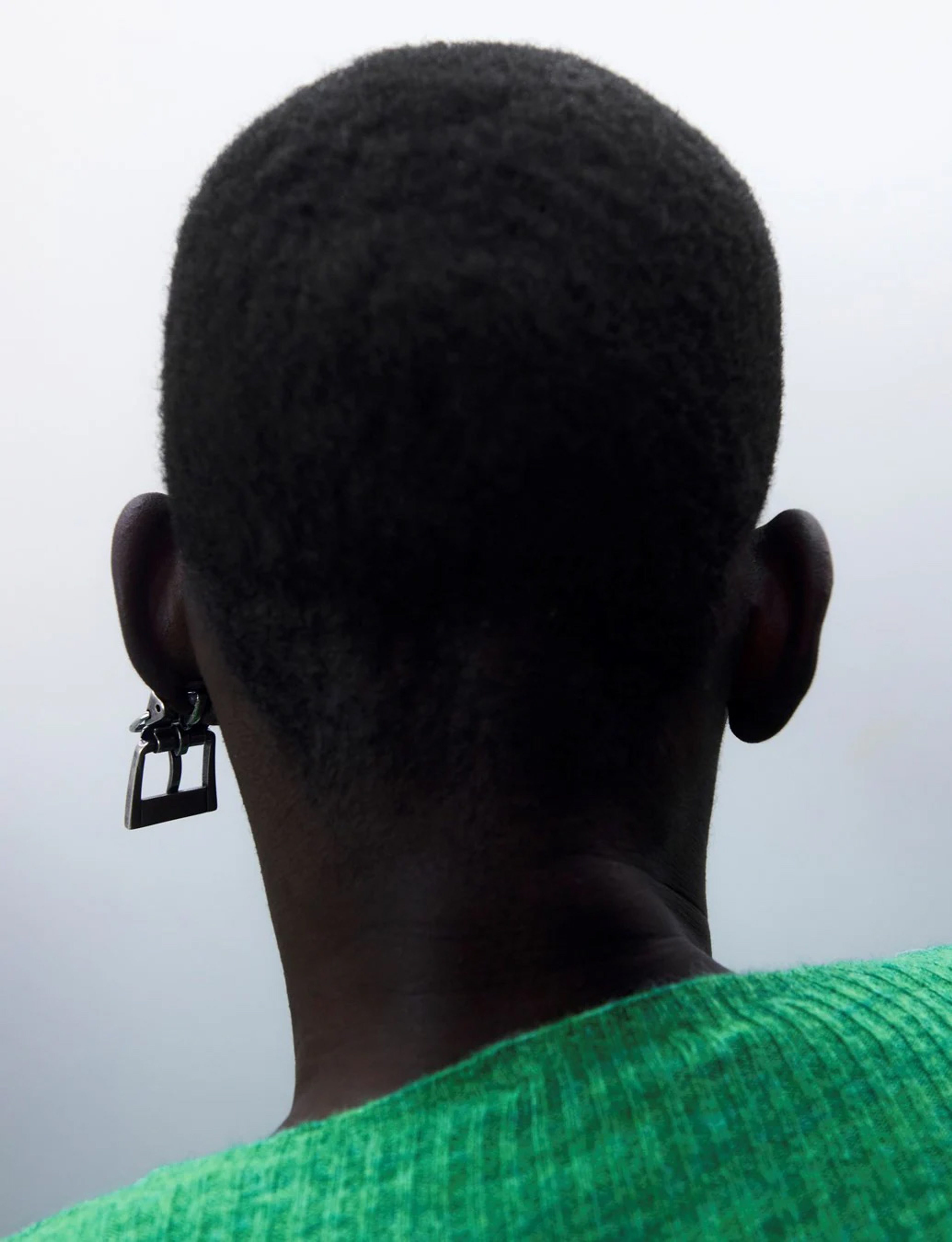 Marine Serre AW2022 (Brass buckle earring)