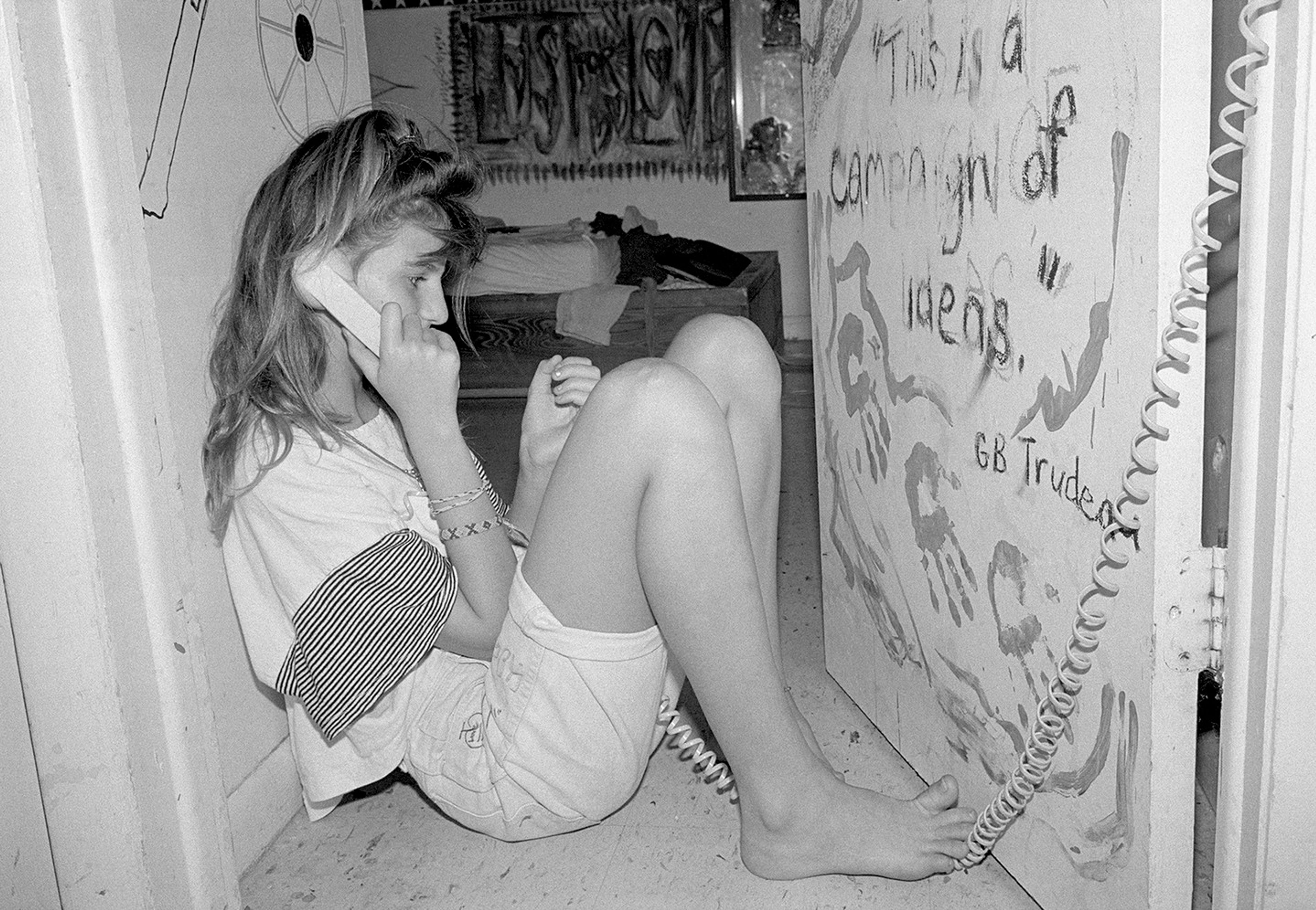 Young Gert on Phone (American Families)