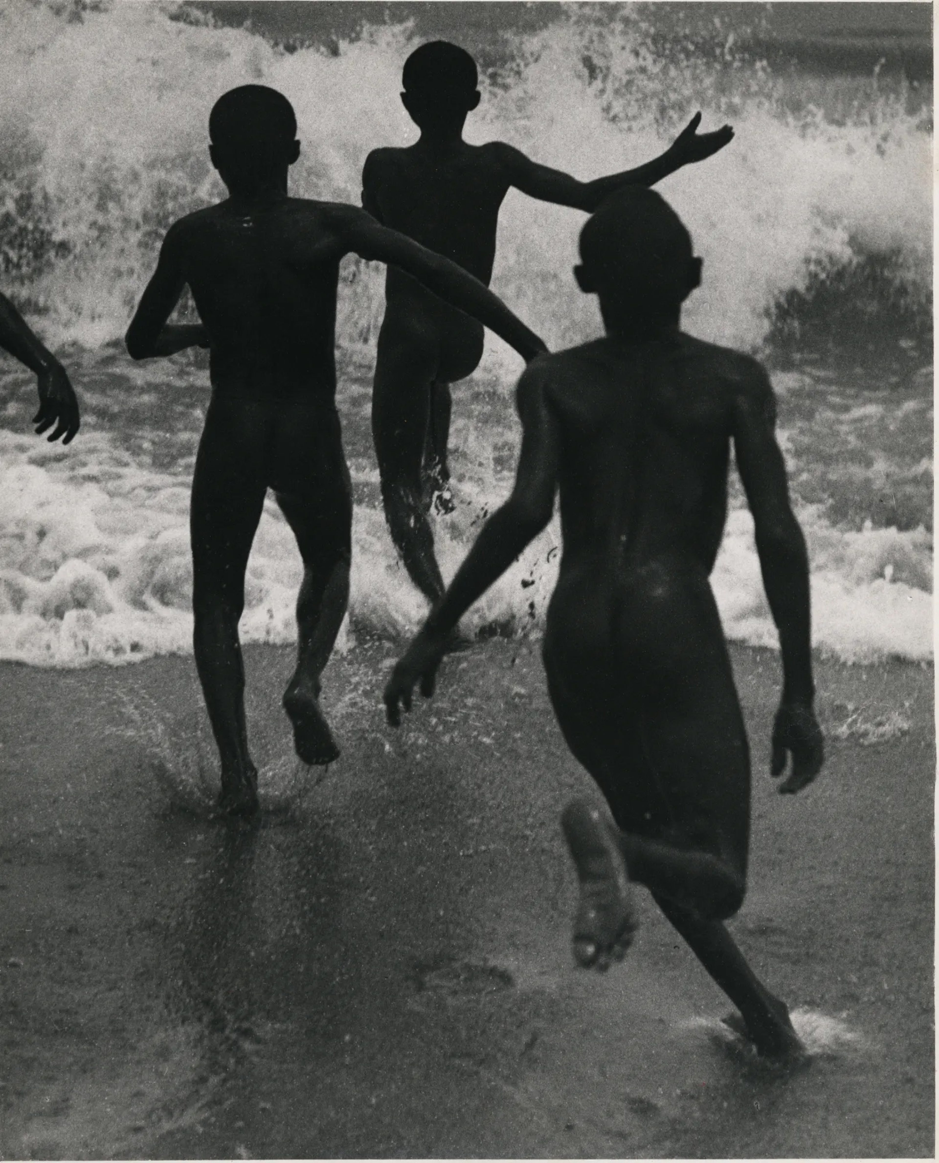 Three Boys at Lake Tanganyika
