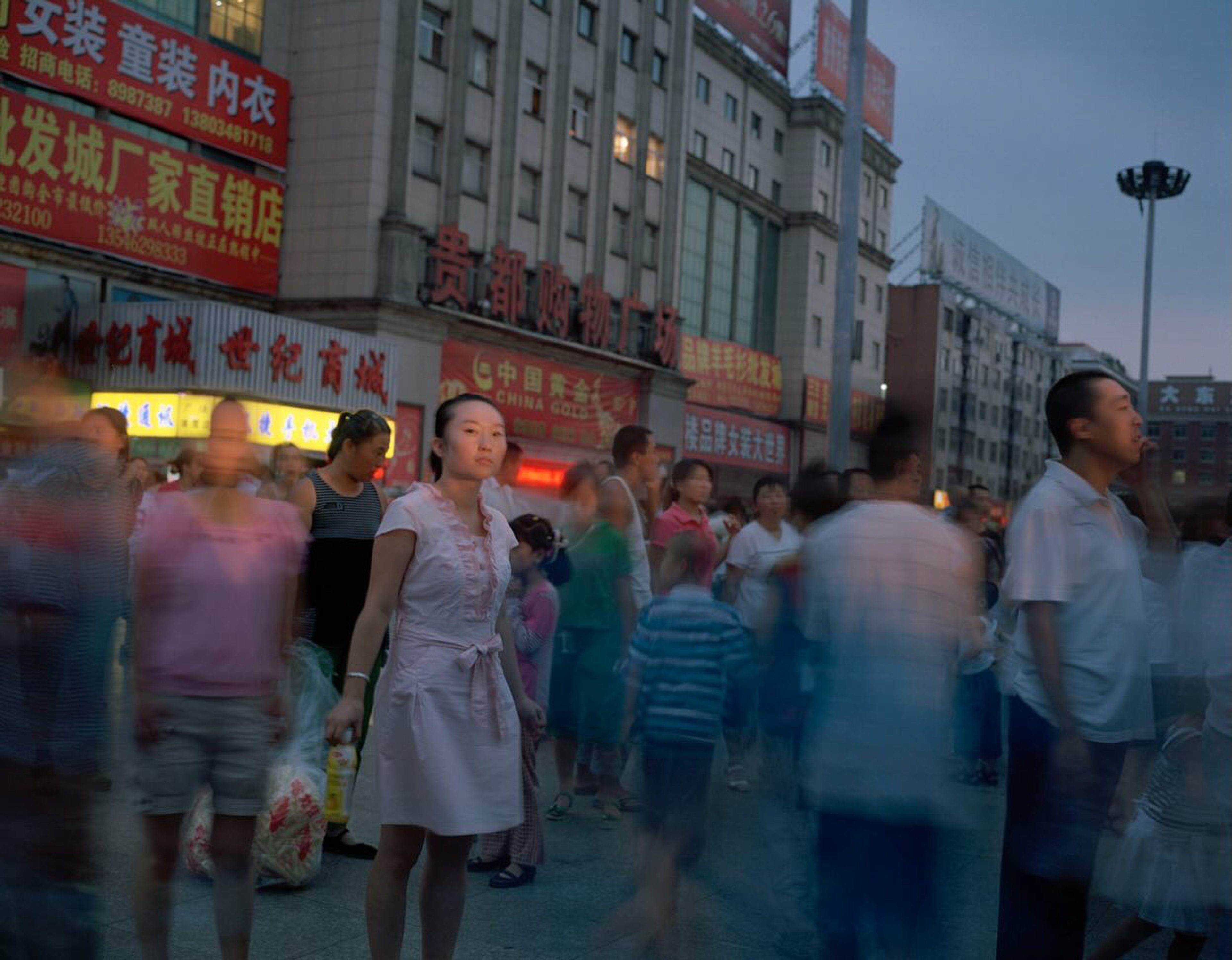 Driving around Chine (Ordos, Inner Mongolia)