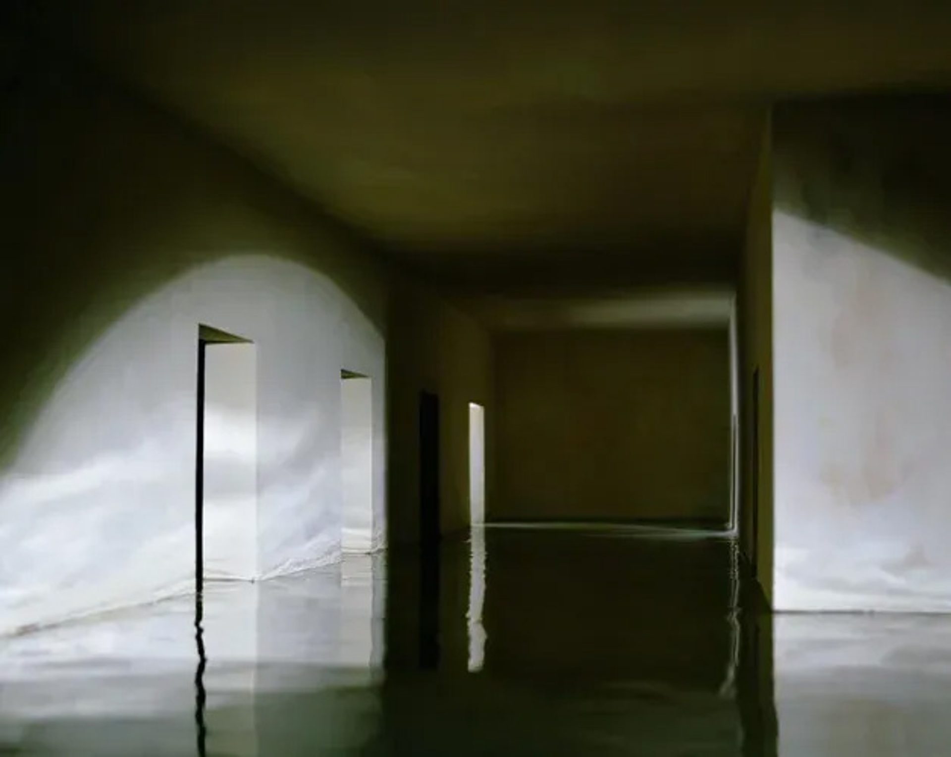 Flooded Hallway