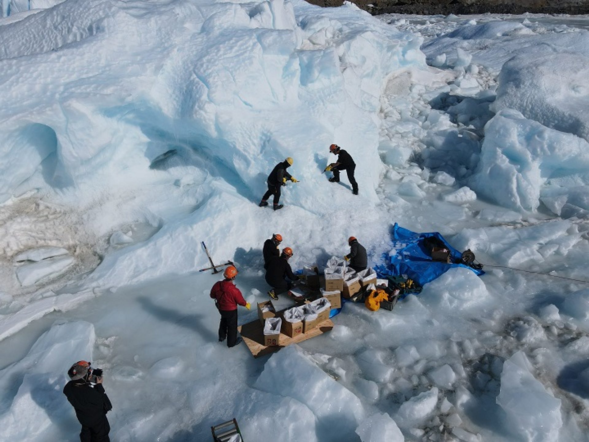 End of Year... We Collect Antarctic Ice