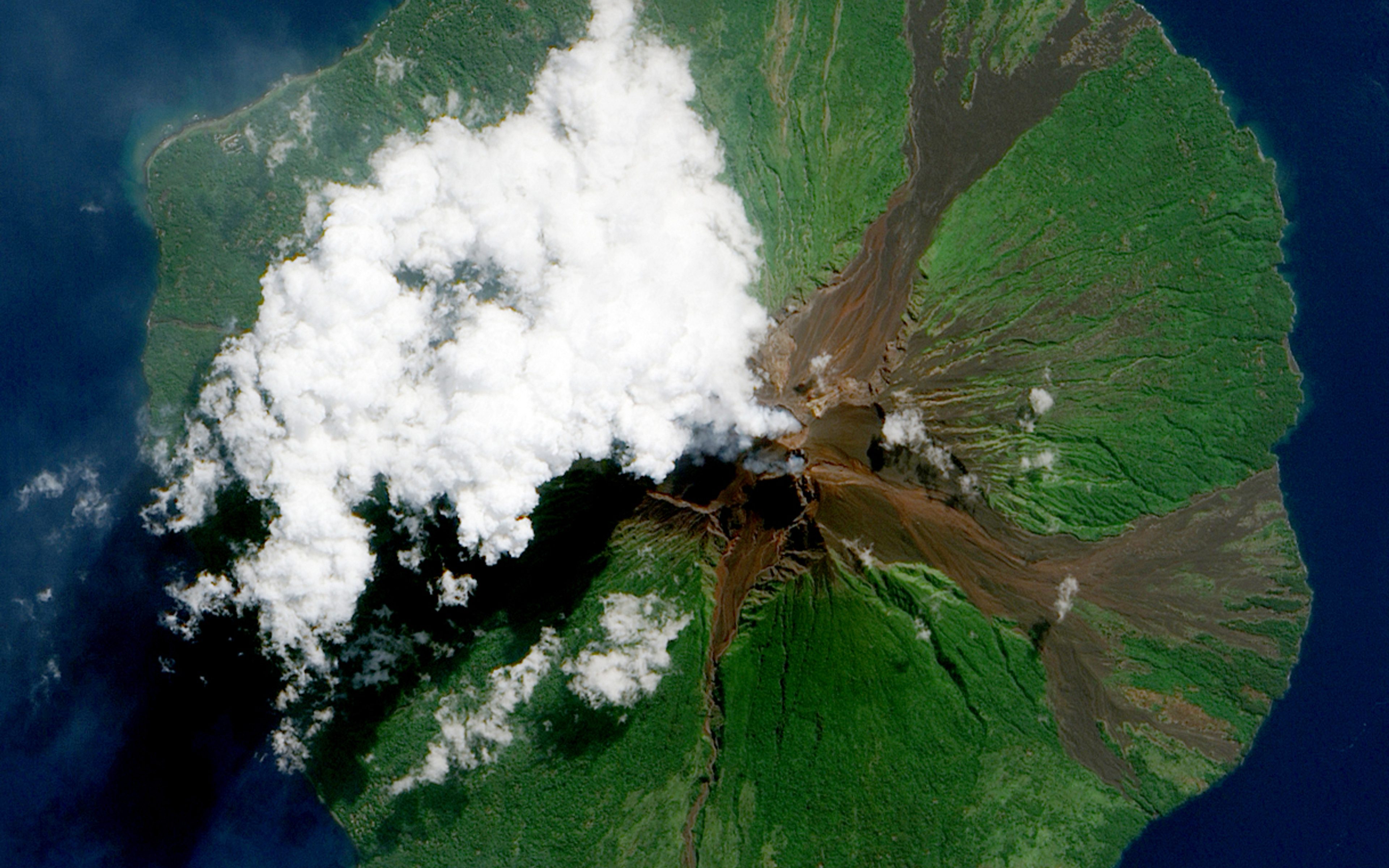 Manam Volcano