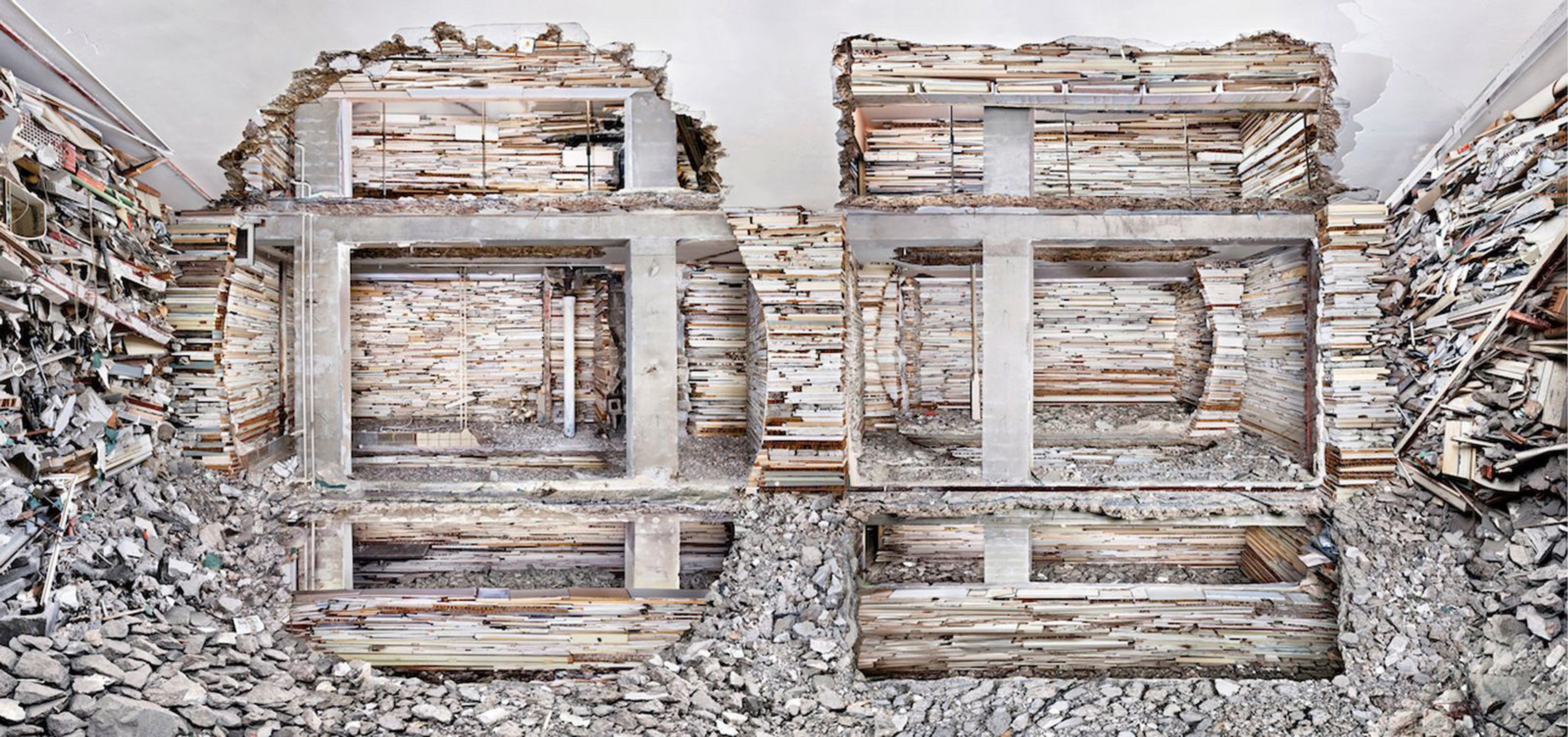 Destroyed House