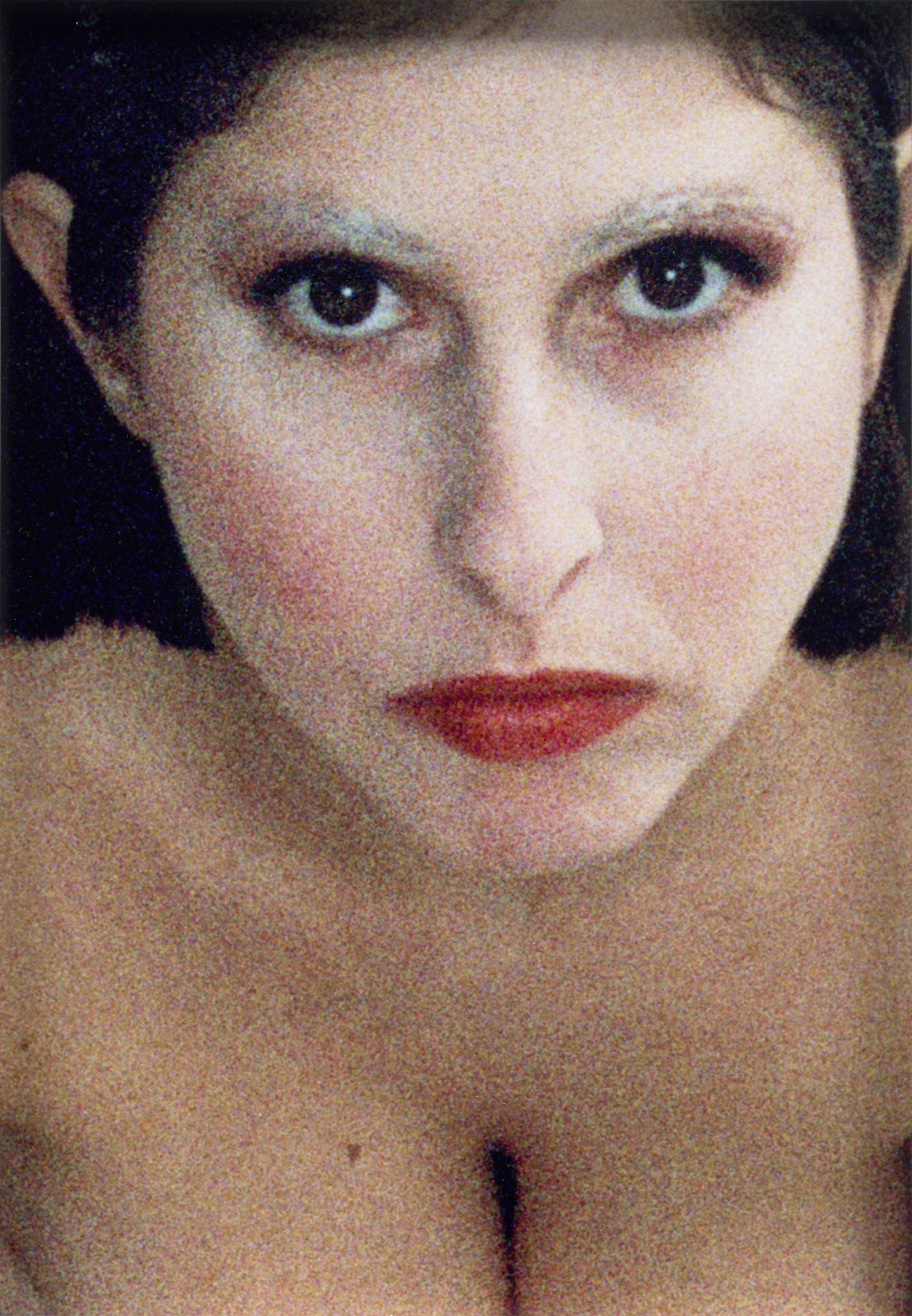 Self-portrait (Corey Tippin make-up #1)