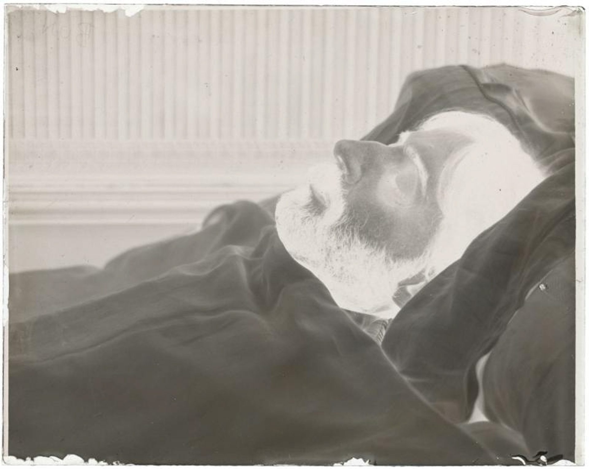 Marcel Proust sur son lit de mort
