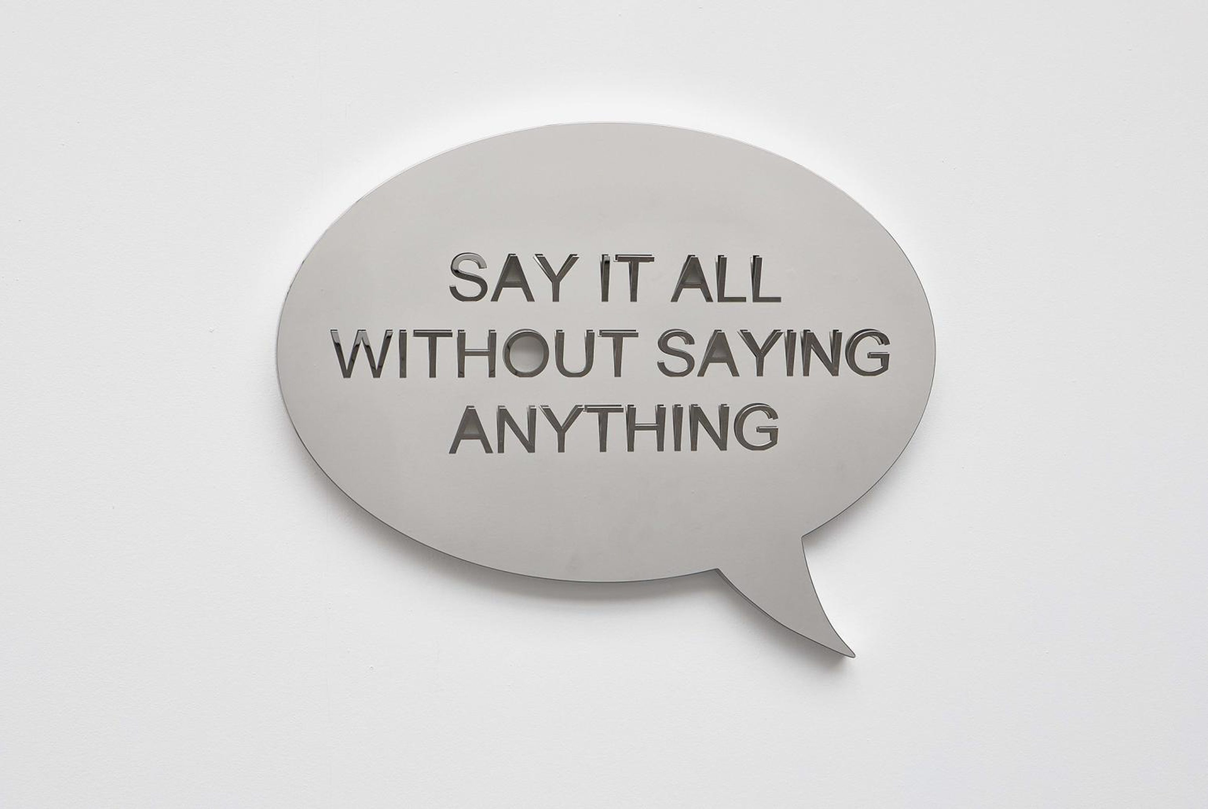 Mirror Speech Bubble