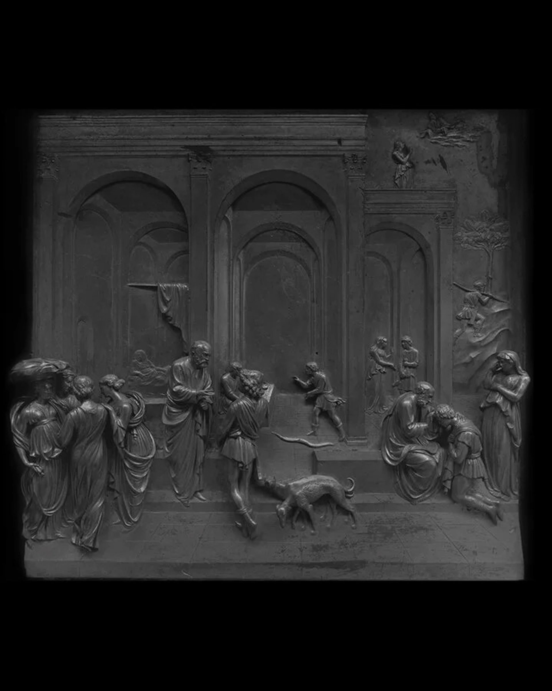 Gates of Paradise 005, Jacob and Esau