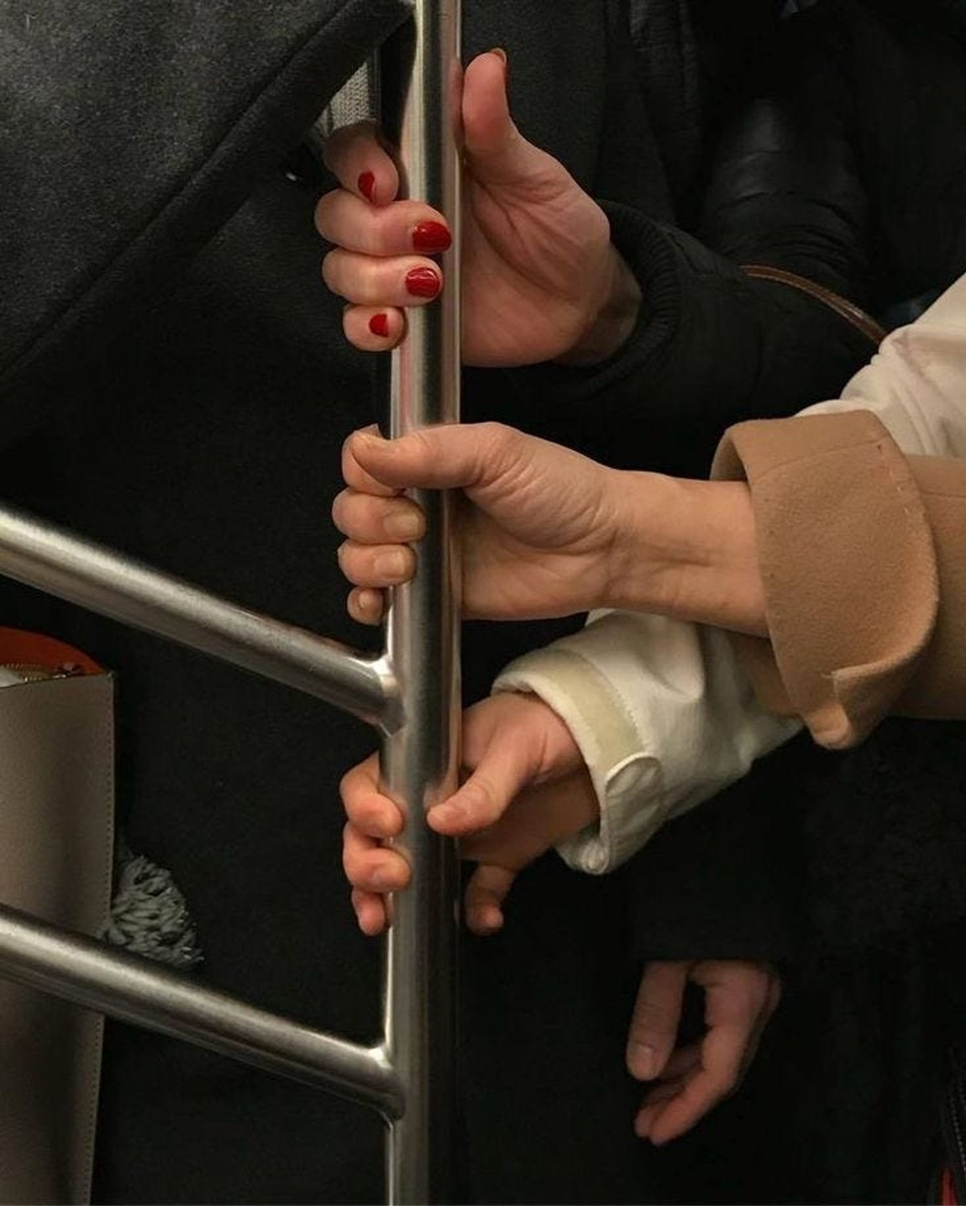 Subway Hands (Excerpt)