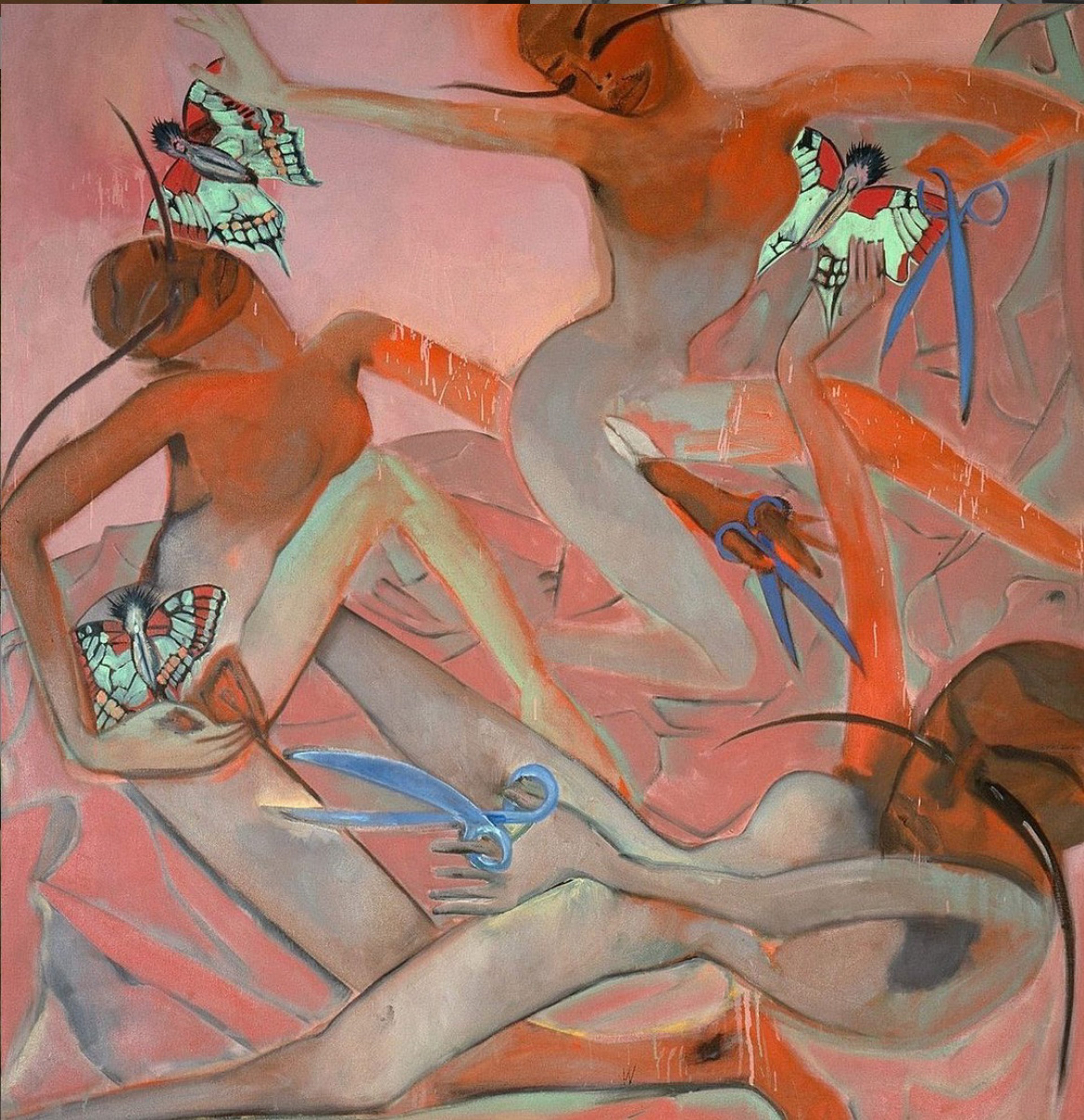 Scissors and Butterflies