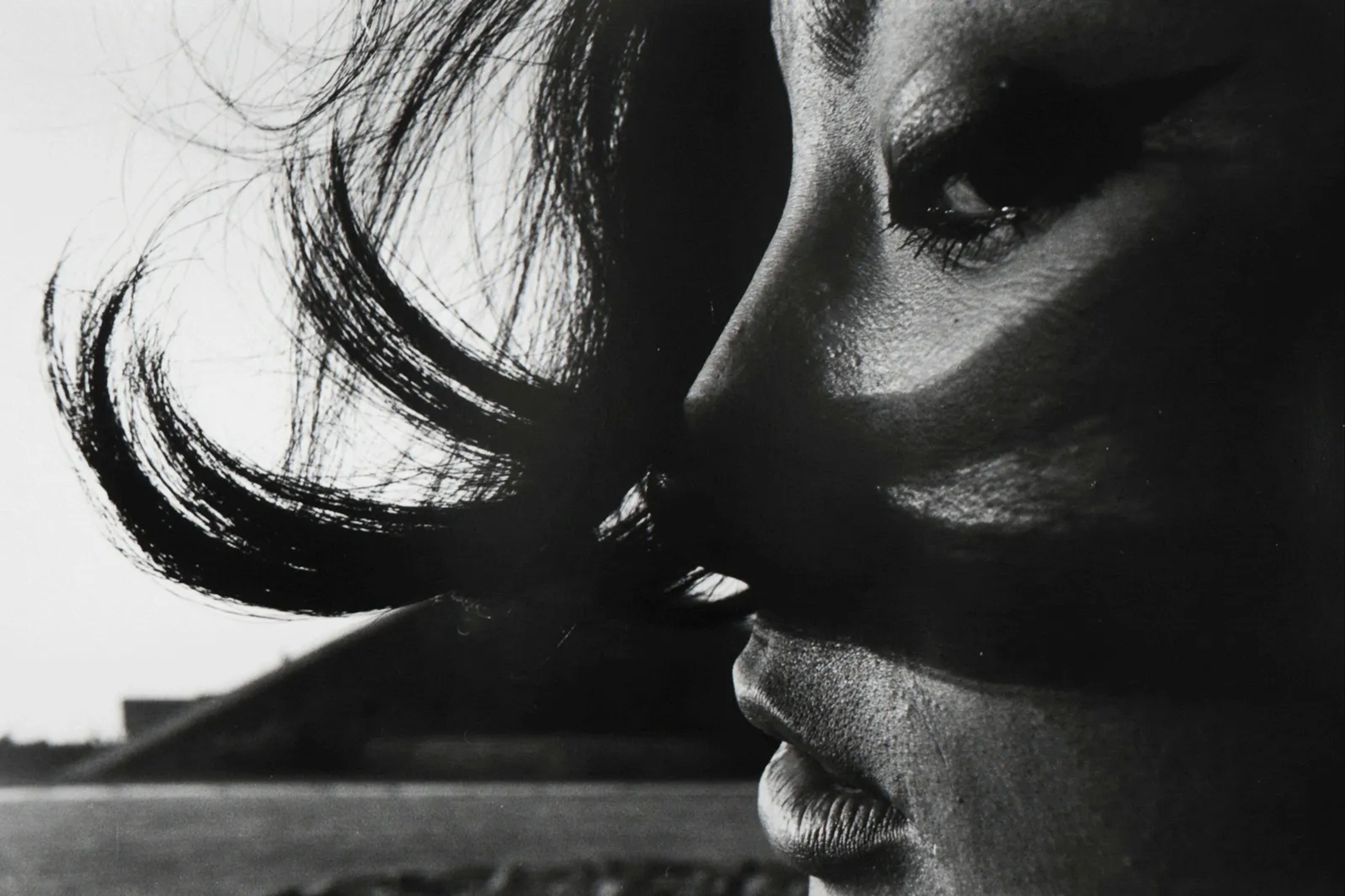 Untitled (Profile of a woman’s head)