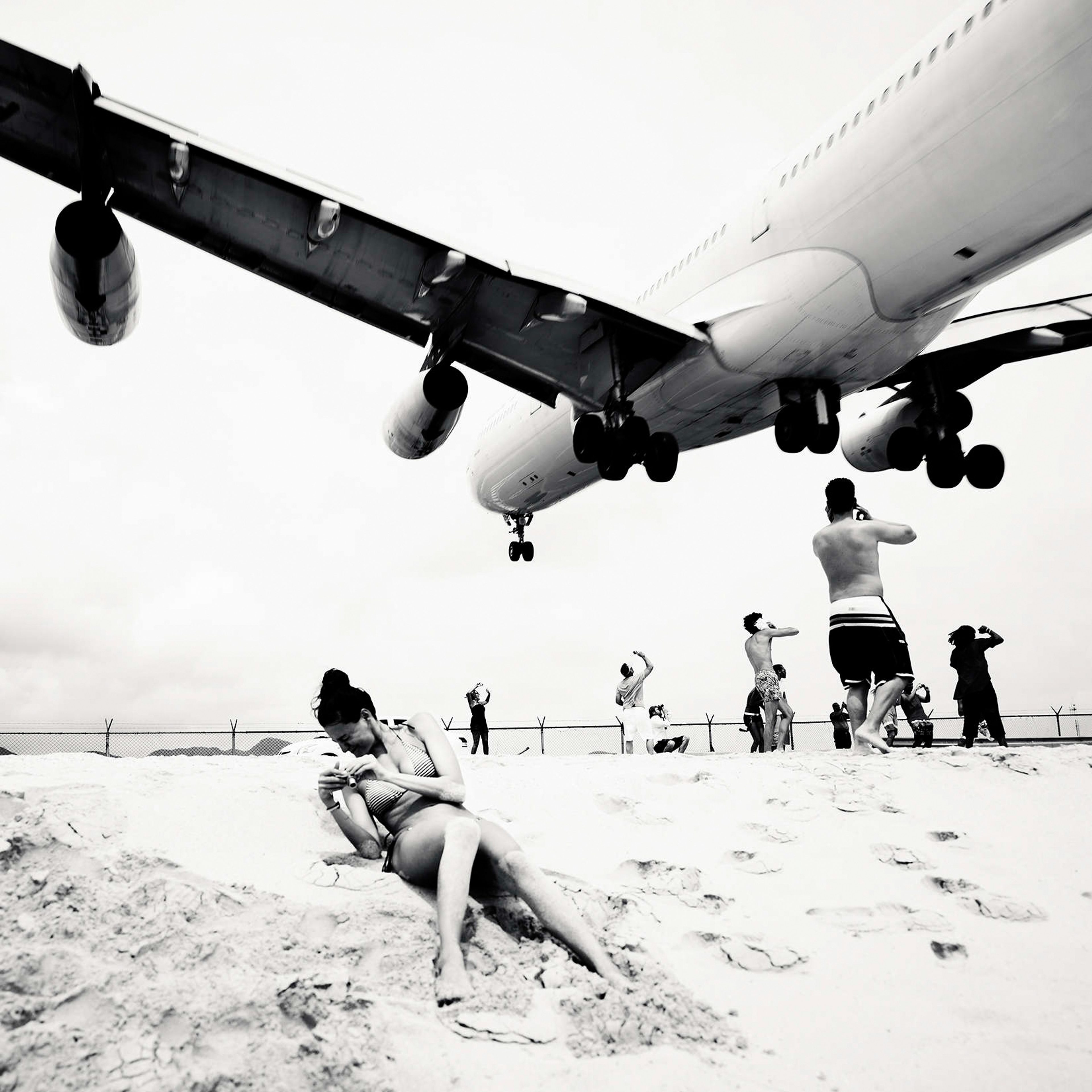 Jet Airliner #04 Air France Airbus A340-300 St. Maarten