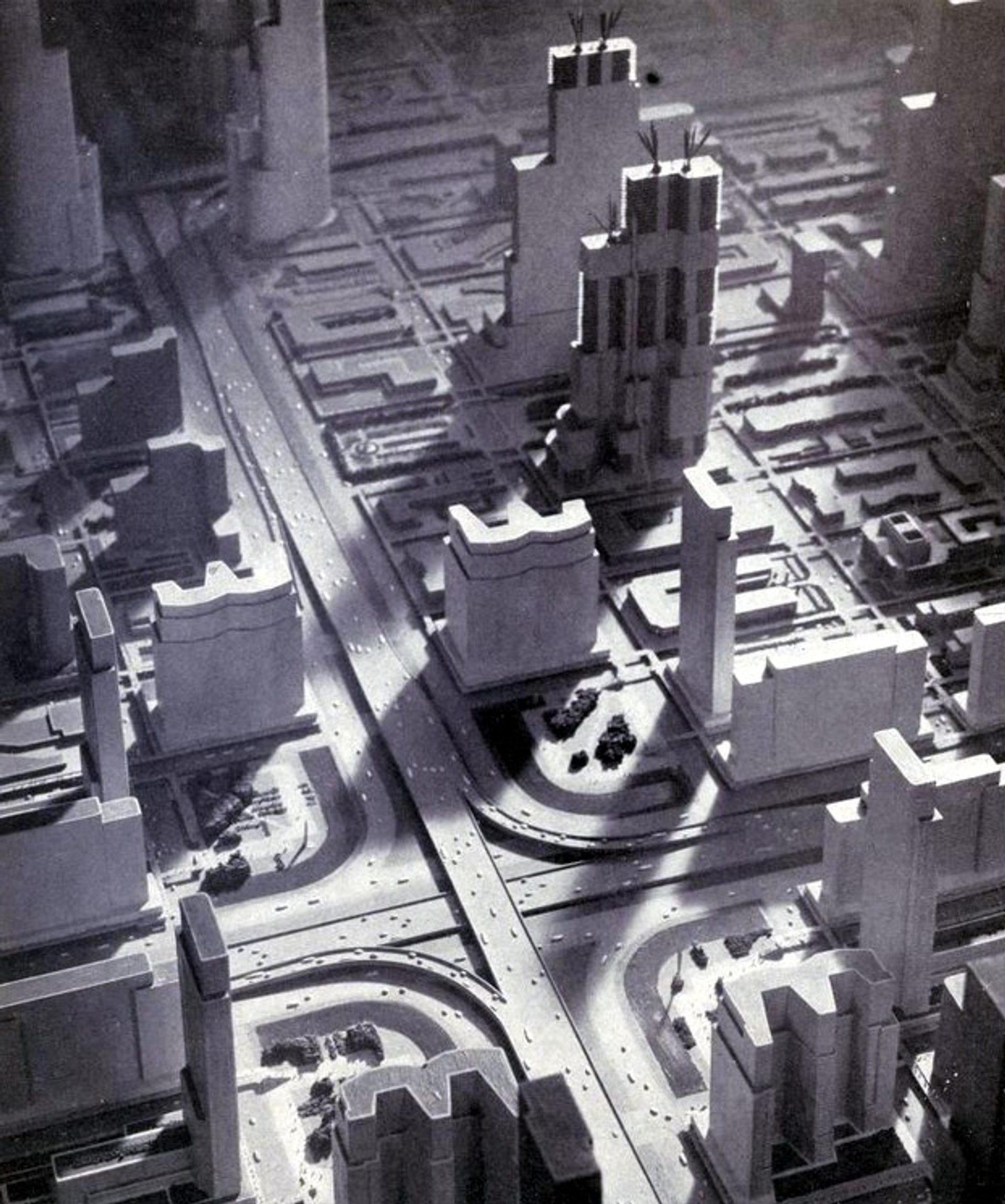 Unknown (Detail from the Futurama exhibit at the 1939:40 New York World's Fair)