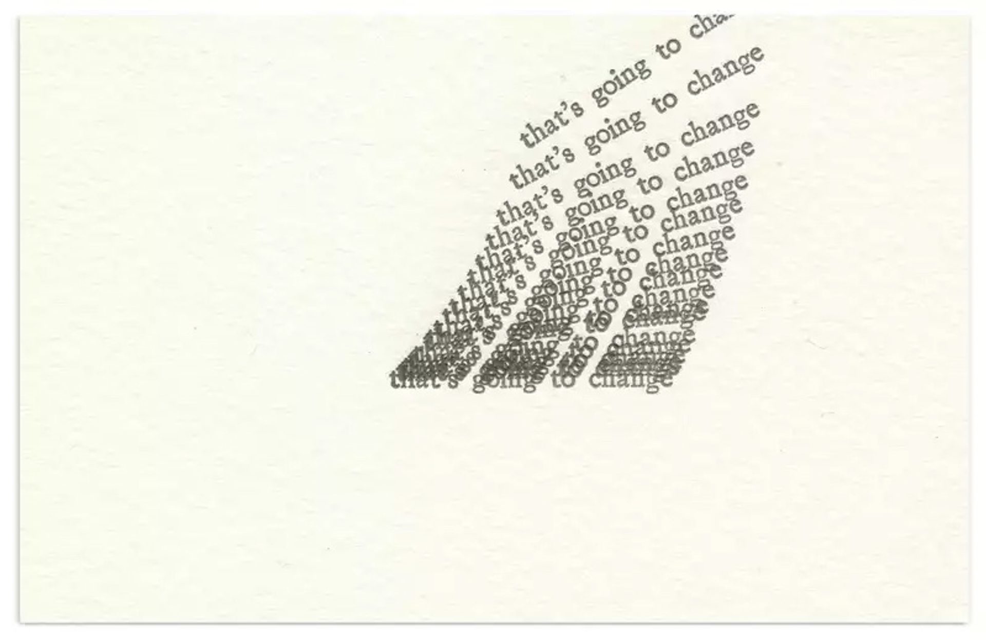 Untitled (that's going to change)