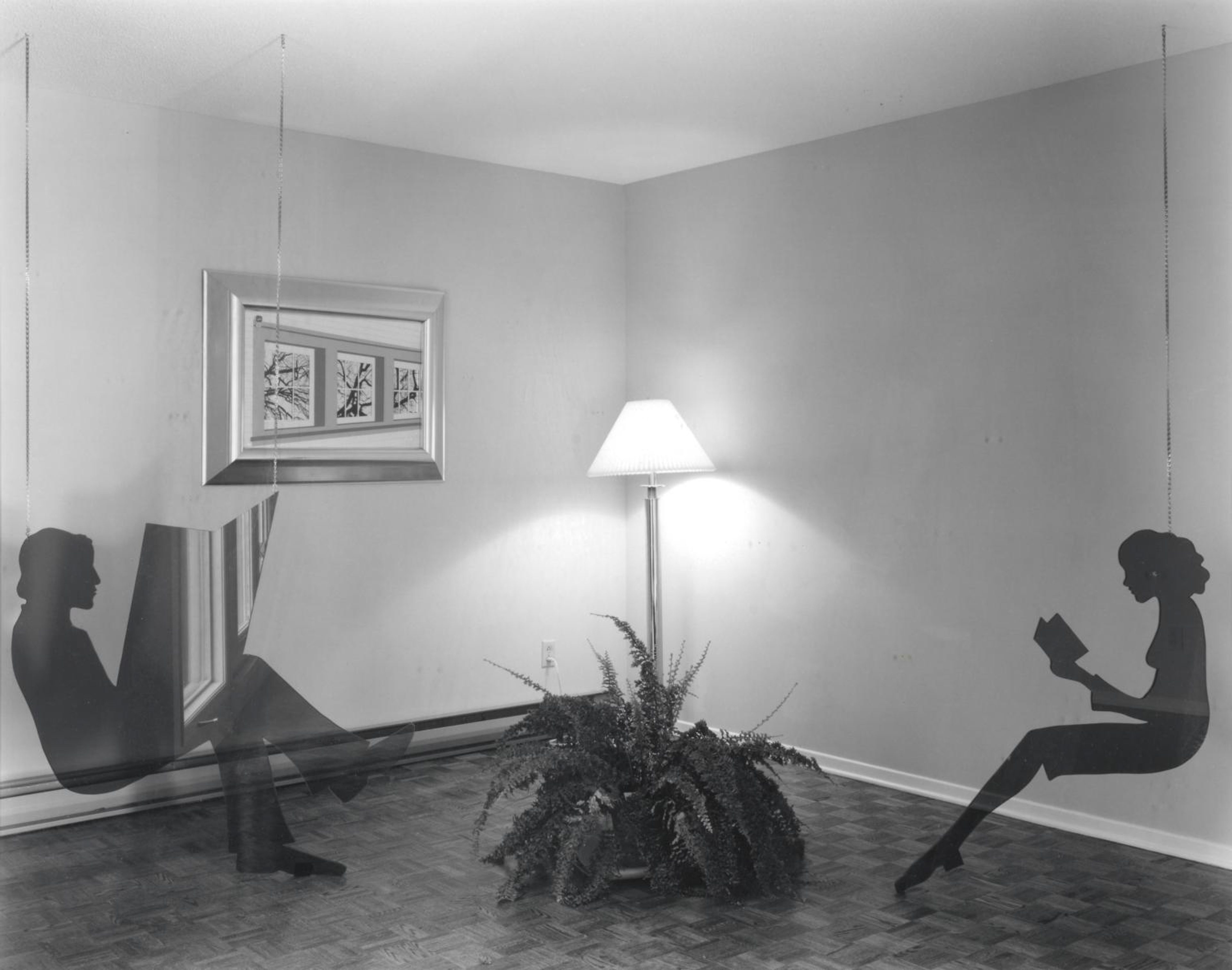 Living Room in a Model Home