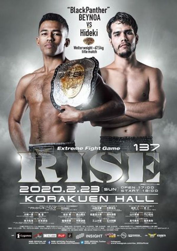 Vídeo y resultados de RISE 137: BeyNoah retiene título contra Hideki