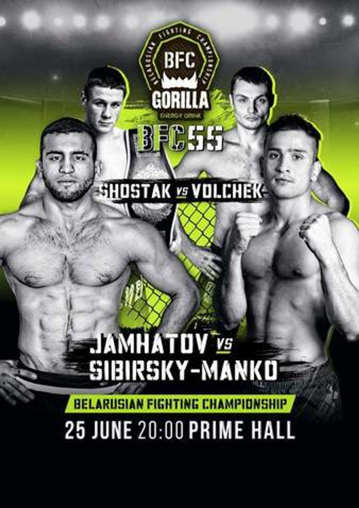Mikita Shostak derrota a Evgeny Volchek en Belarusian Fighting Championship 55 – Vídeos y resultados