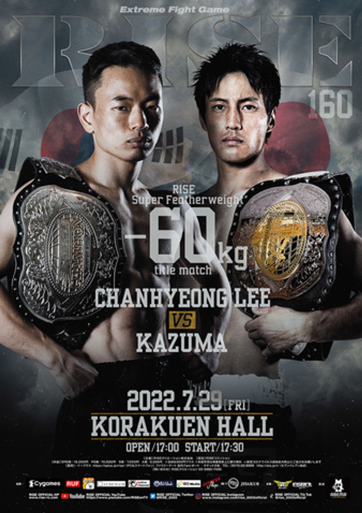 Genji Umeno, Koji Ikeda y Chan Hyung Lee: Ganadores de la jornada japonesa en KNOCK OUT 2022 vol.4, Krush 139 y RISE 160