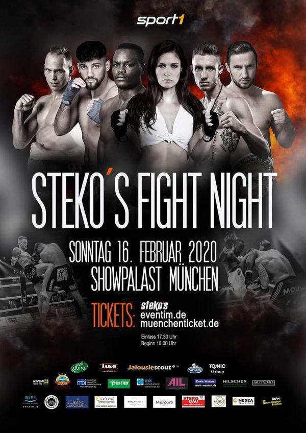 Steko's Fight Night München y TEK Fight 3 Meaux ¿qué ver este fin de semana?