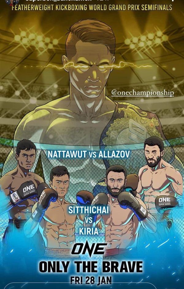 Sitthichai Sitsongpeenong y Chingiz Allazov: Ganadores de la semifinal del torneo de 70kg en ONE: Only the brave