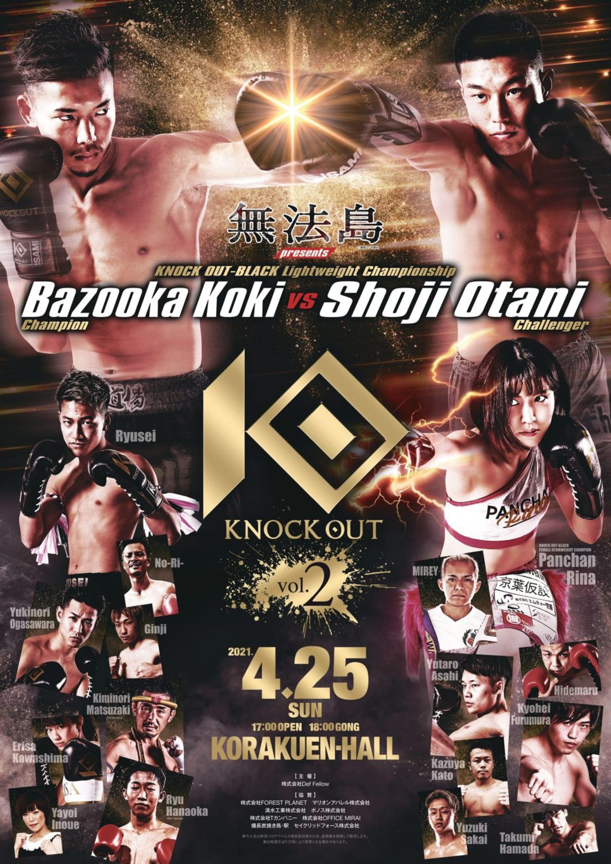Vídeos y resultados: RISE 149, KNOCK OUT Vol.2, KOK World Series Varsovia y SENSHI 8