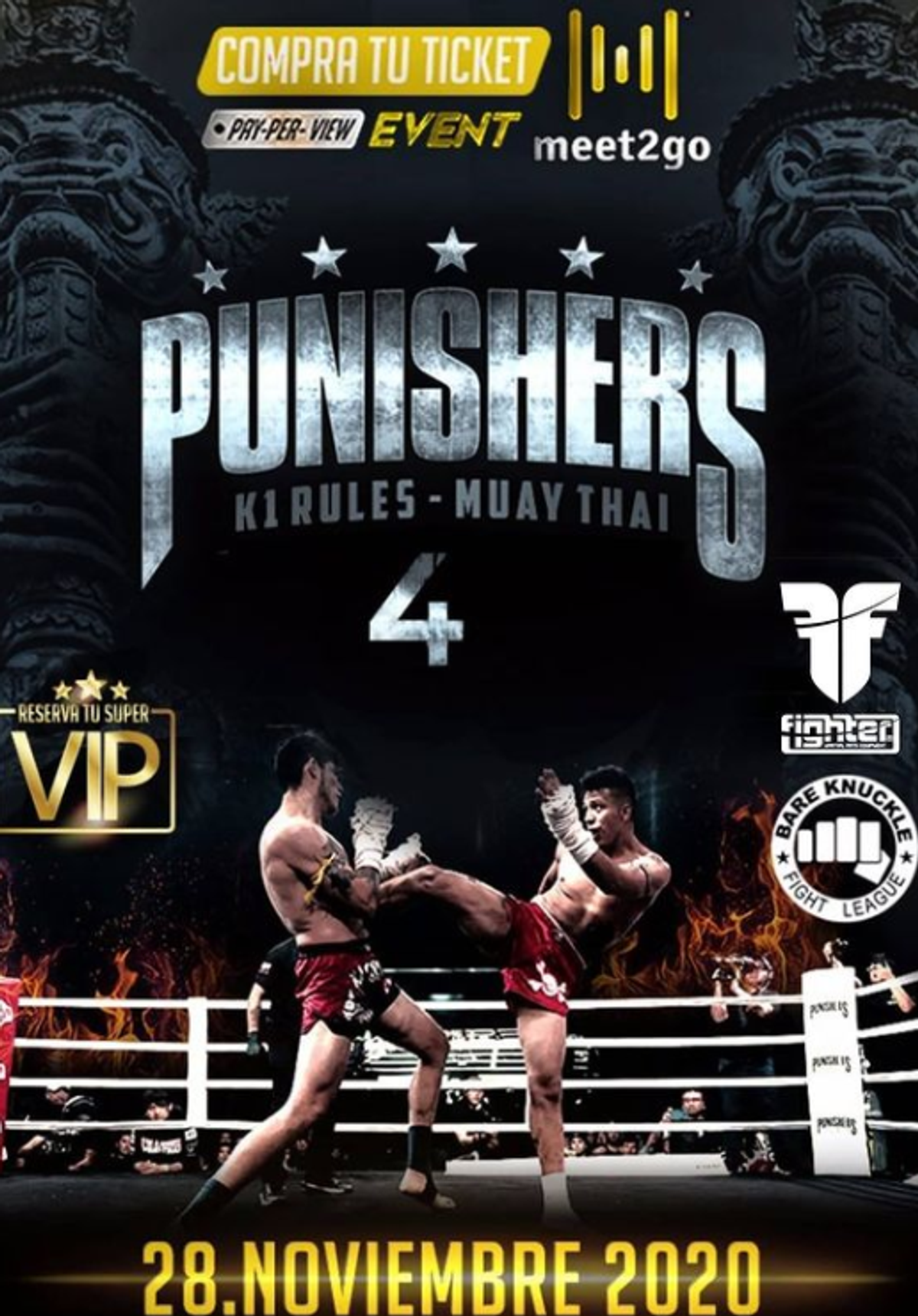 Punishers Championship 4 Ecuador, EM Legend 43 China, Fair Fight XIII Rusia y Krush 119 Japón ¿Qué ver este fin de semana?