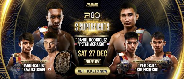 Dani Rodriguez, Khunsueknoi y Jaroensuk salen con cinturones en Rajadamnern World Series 174